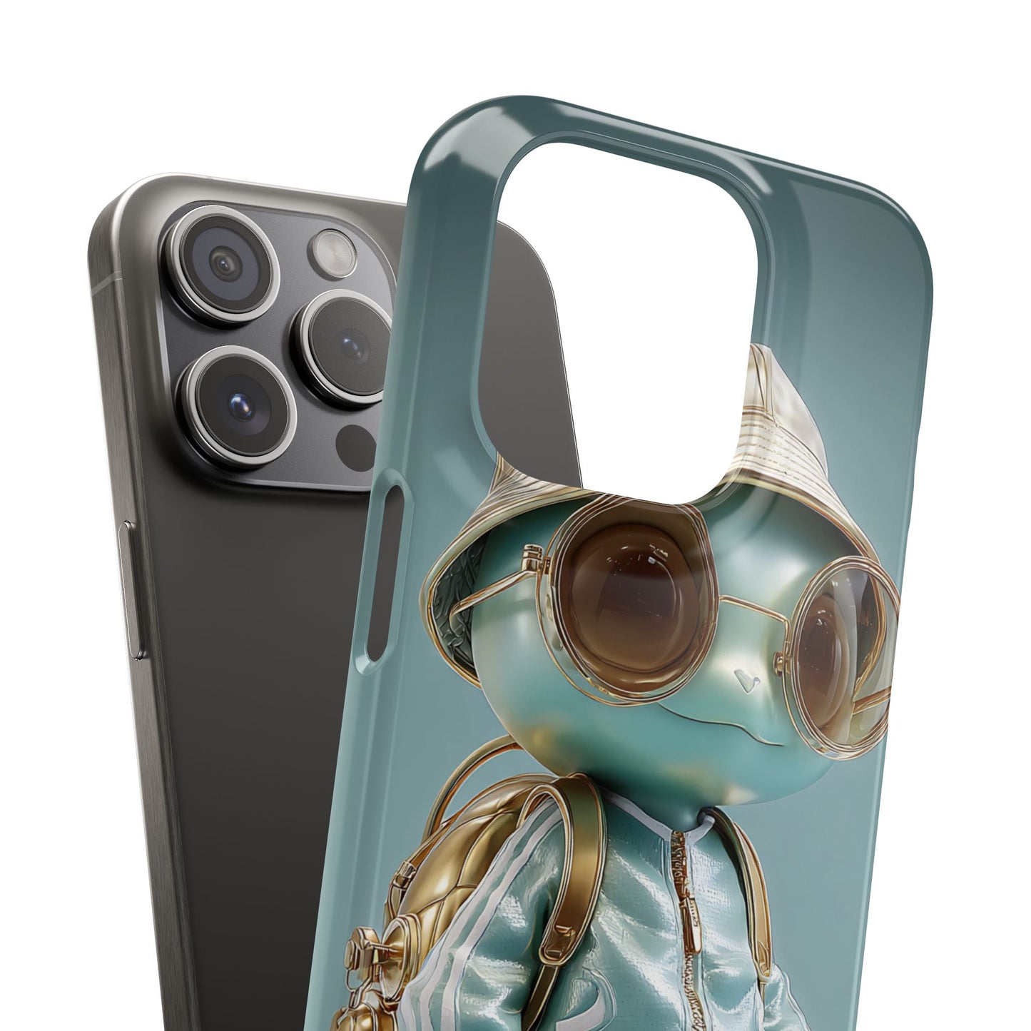 Trendy Character Snap Case for Phone, Cute Phone Cover, Gift for Kids, Cartoon Style Gadget Accessory, Fun Phone Protection