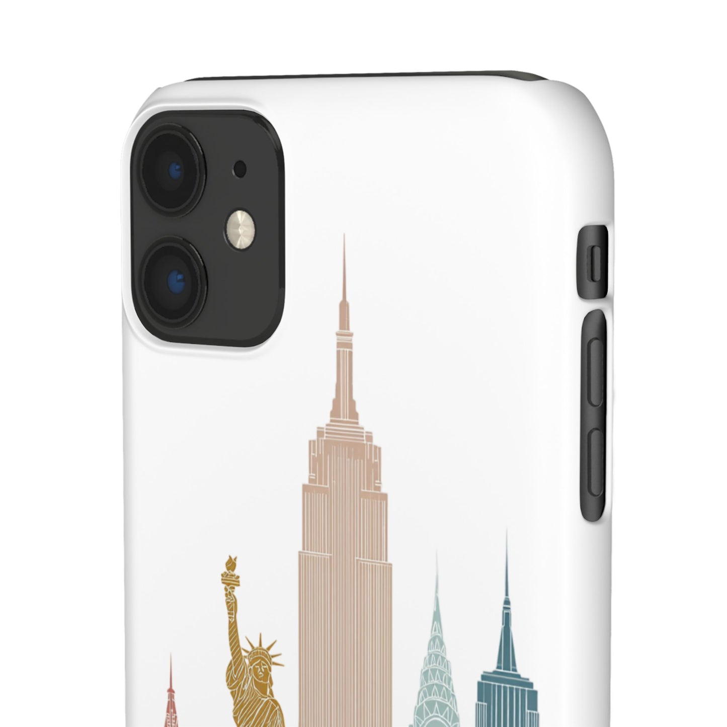 Stylish New York Snap Case, Urban Phone Cover, Cityscape Phone Case, Gift for Travelers, Trendy Protective Case