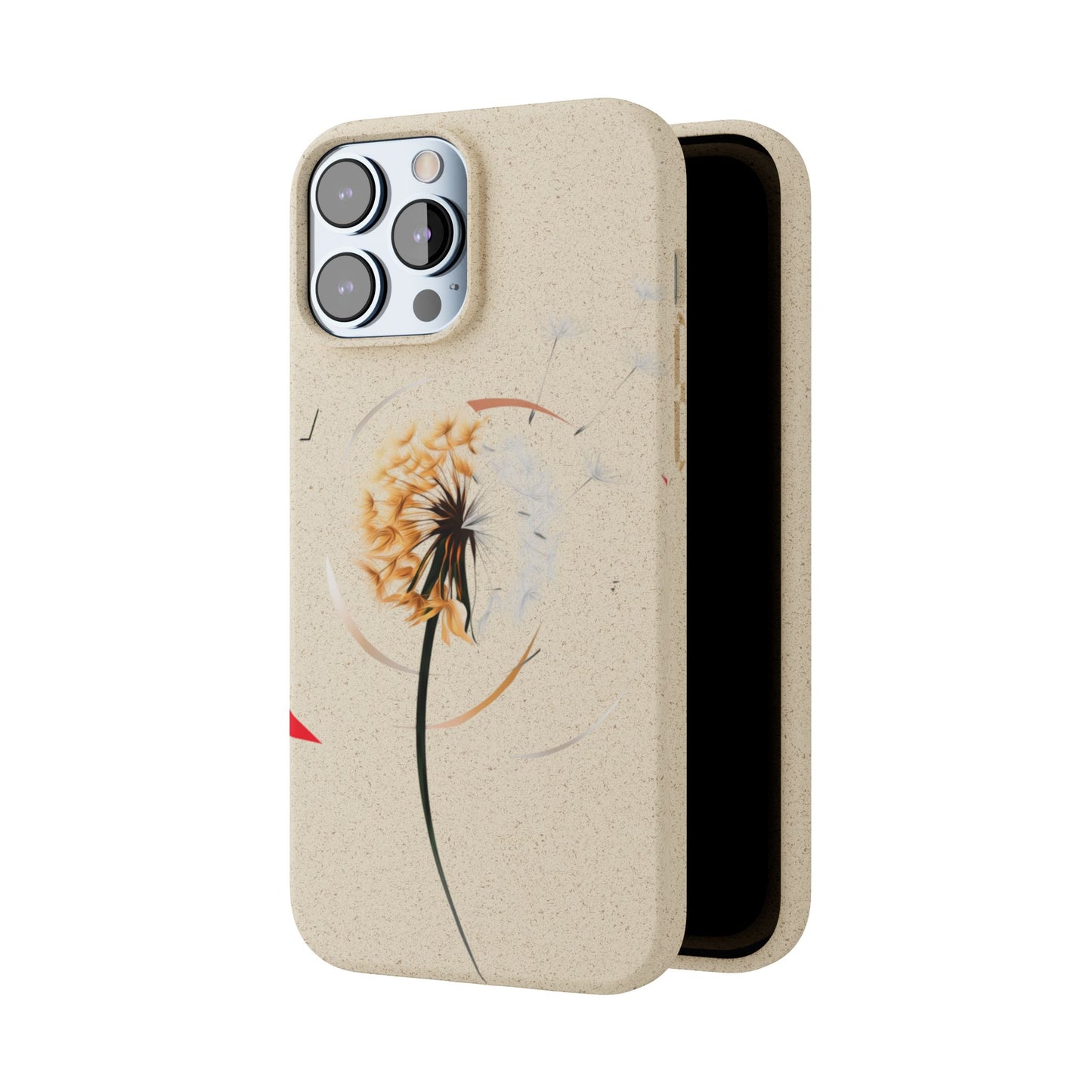 Plastic Free Eco-Friendly Phone Cases with Floral Design Sustainable Gift for Iphone and Samsungs