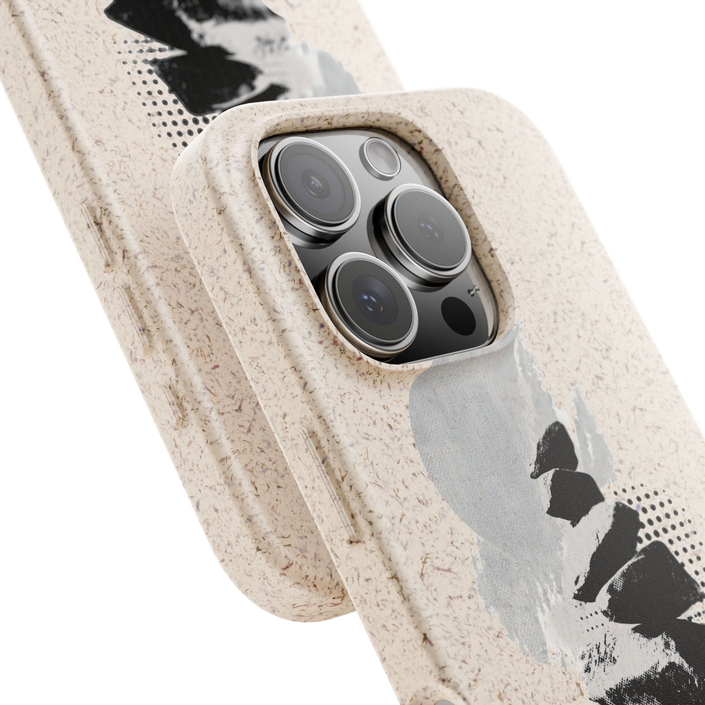 Biodegradable Plastic Free Phone Case Minimalistic Cairn Design Suitable For Iphones And Samsungs