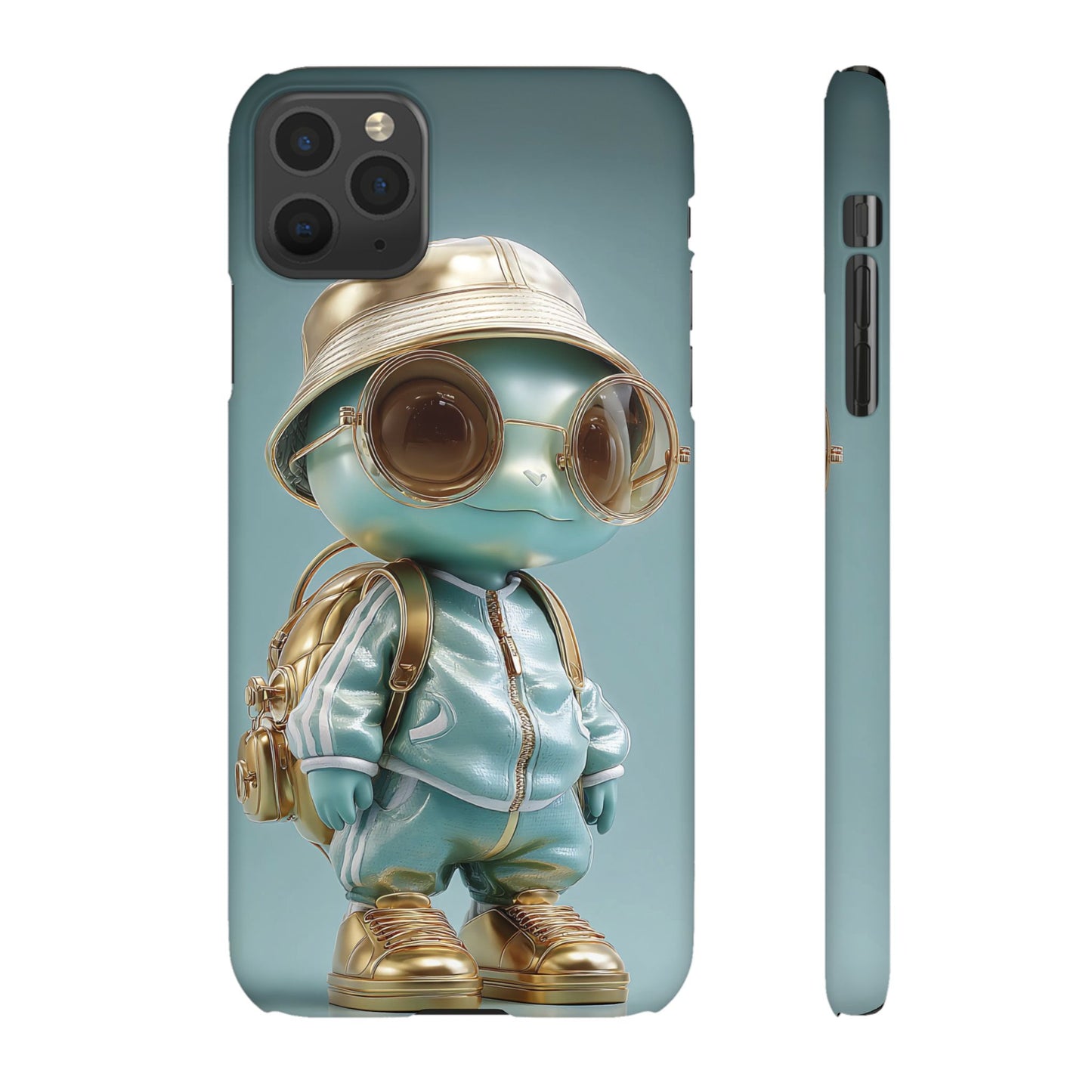 Trendy Character Snap Case for Phone, Cute Phone Cover, Gift for Kids, Cartoon Style Gadget Accessory, Fun Phone Protection