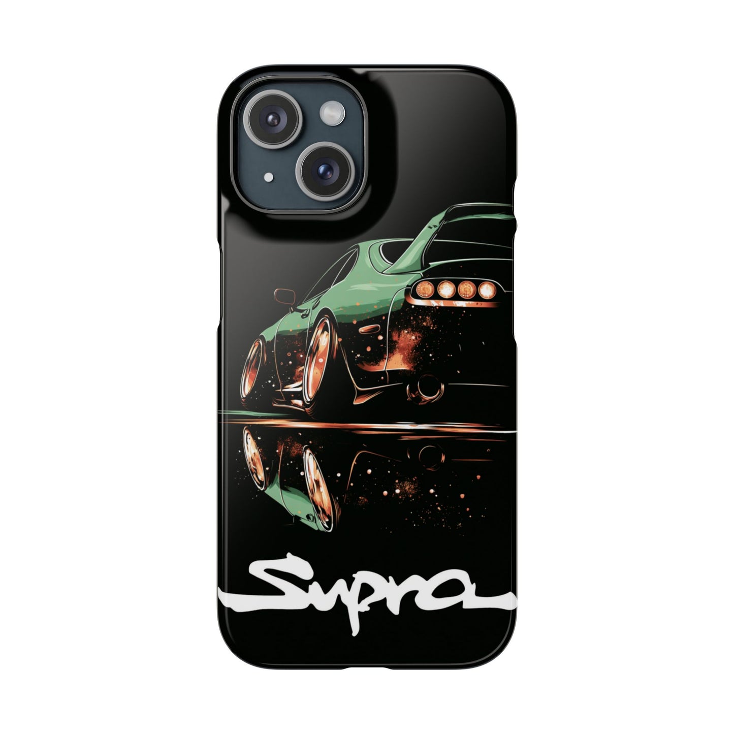 A80 MK4 Green Supra Art Snap Case and Protective Phone Cover For iPhone and Samsung