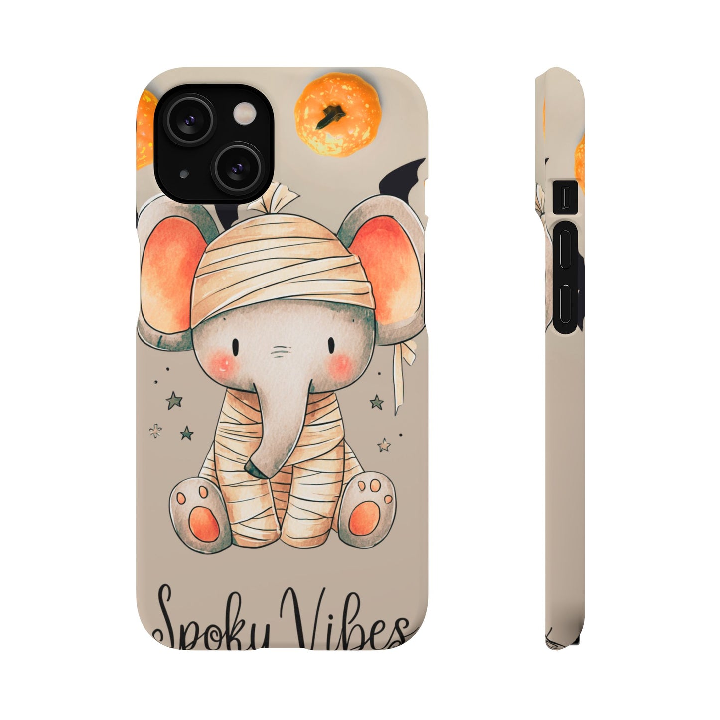 Halloween Vibe Elephant Snap Case for iPhone and Samsung