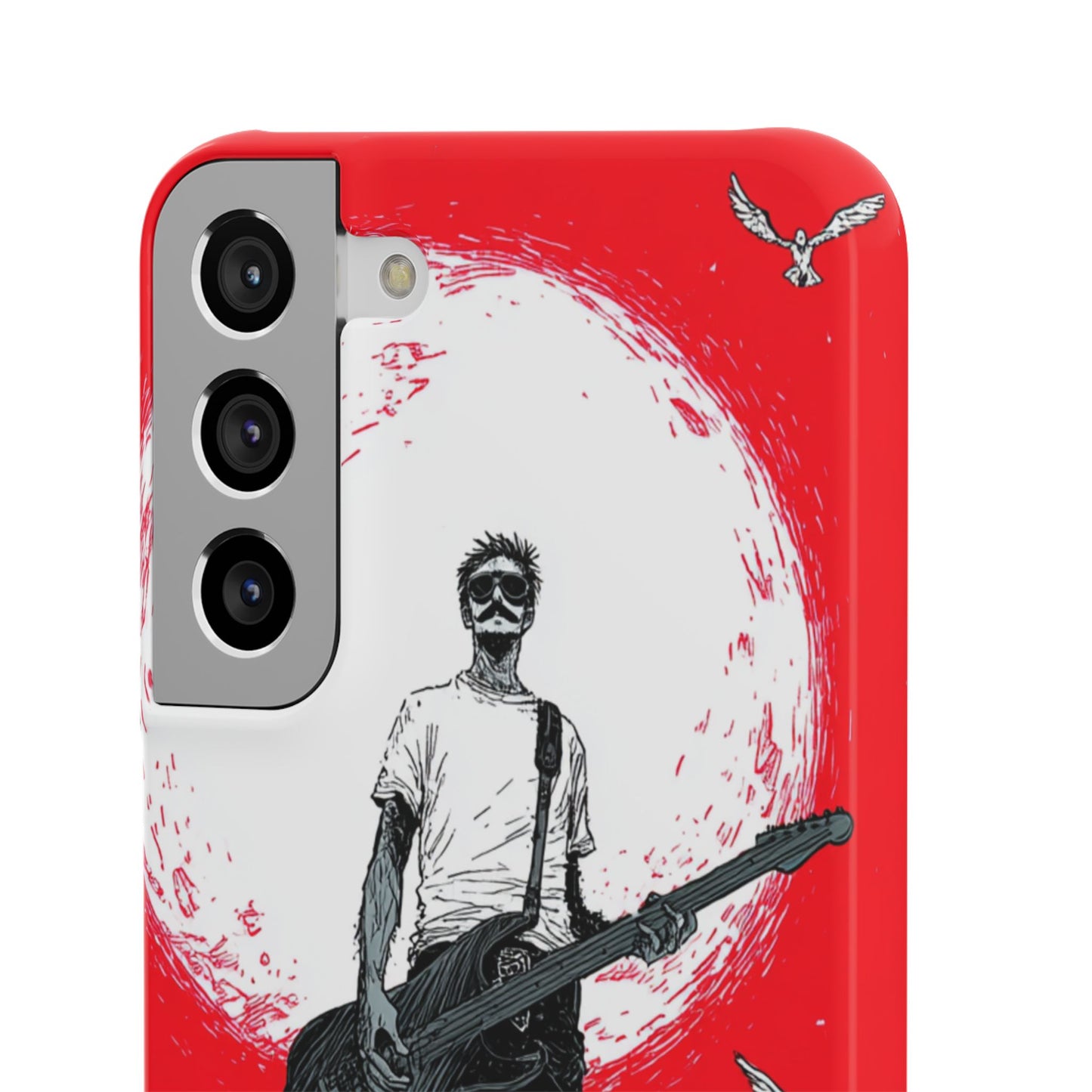 Rock & Roll Snap Cases - Music Lover's Phone Protection, Edgy Art, Gift for Guitarists, Cool Accessory for Teens