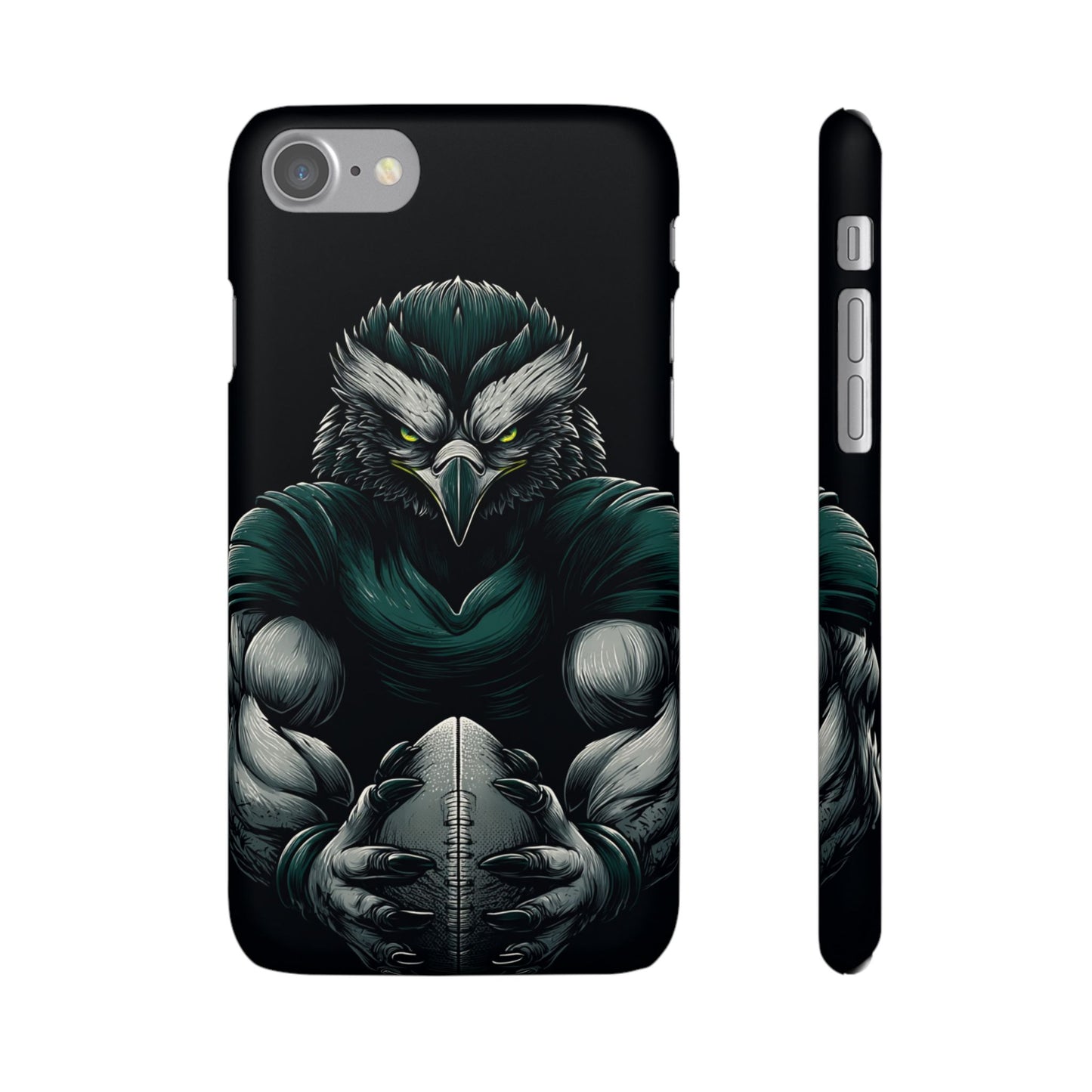 Philadelphia Eagles Art Snap Case, NFL Phone Cover, Sports Fan Gift, Football Team Accessories, Protective Cell Phone Shell