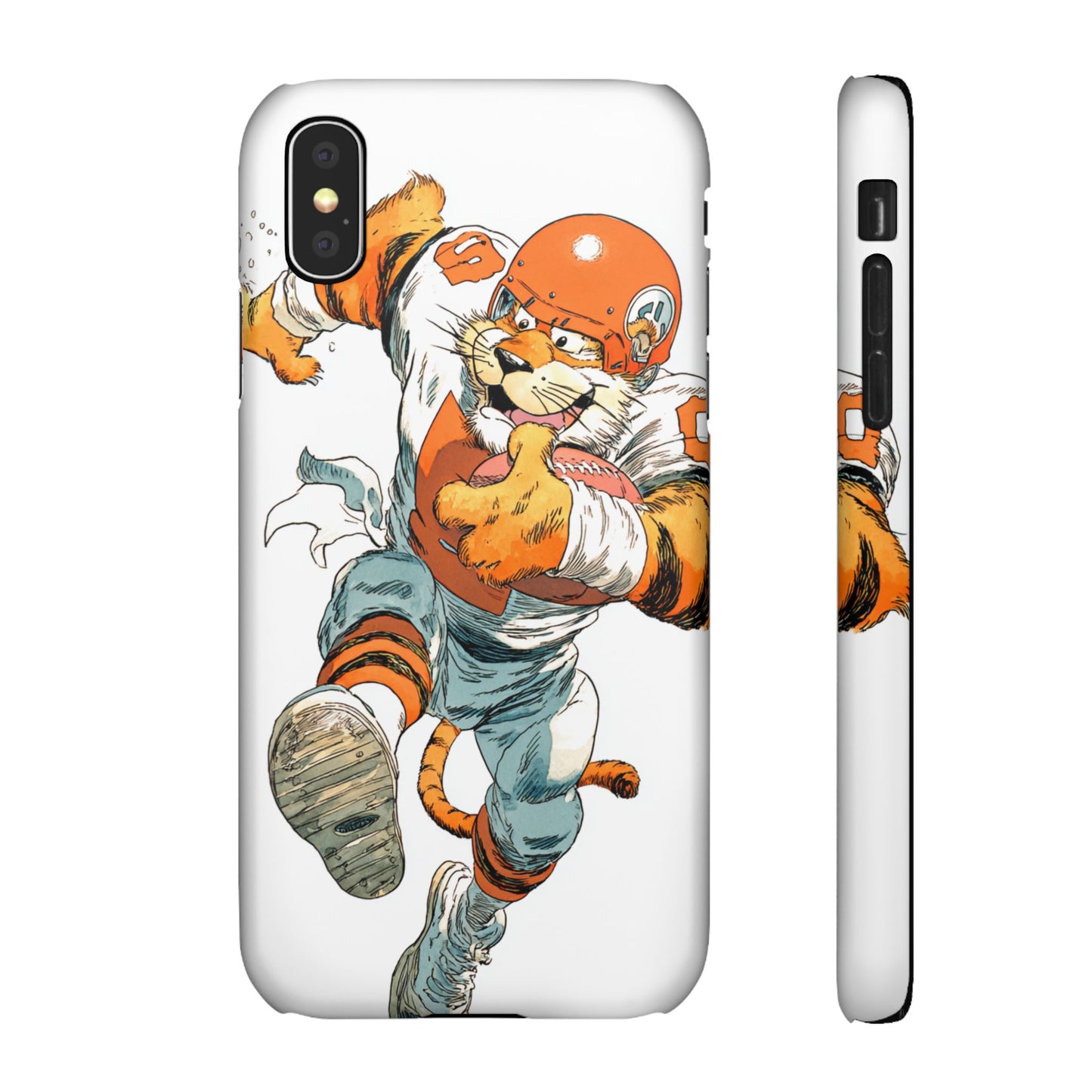 Cincinnati Bengals Snap Cases, Football Fans Phone Case, Tiger Cartoon Art Design, Football Lover Gift, Protective Phone Cover