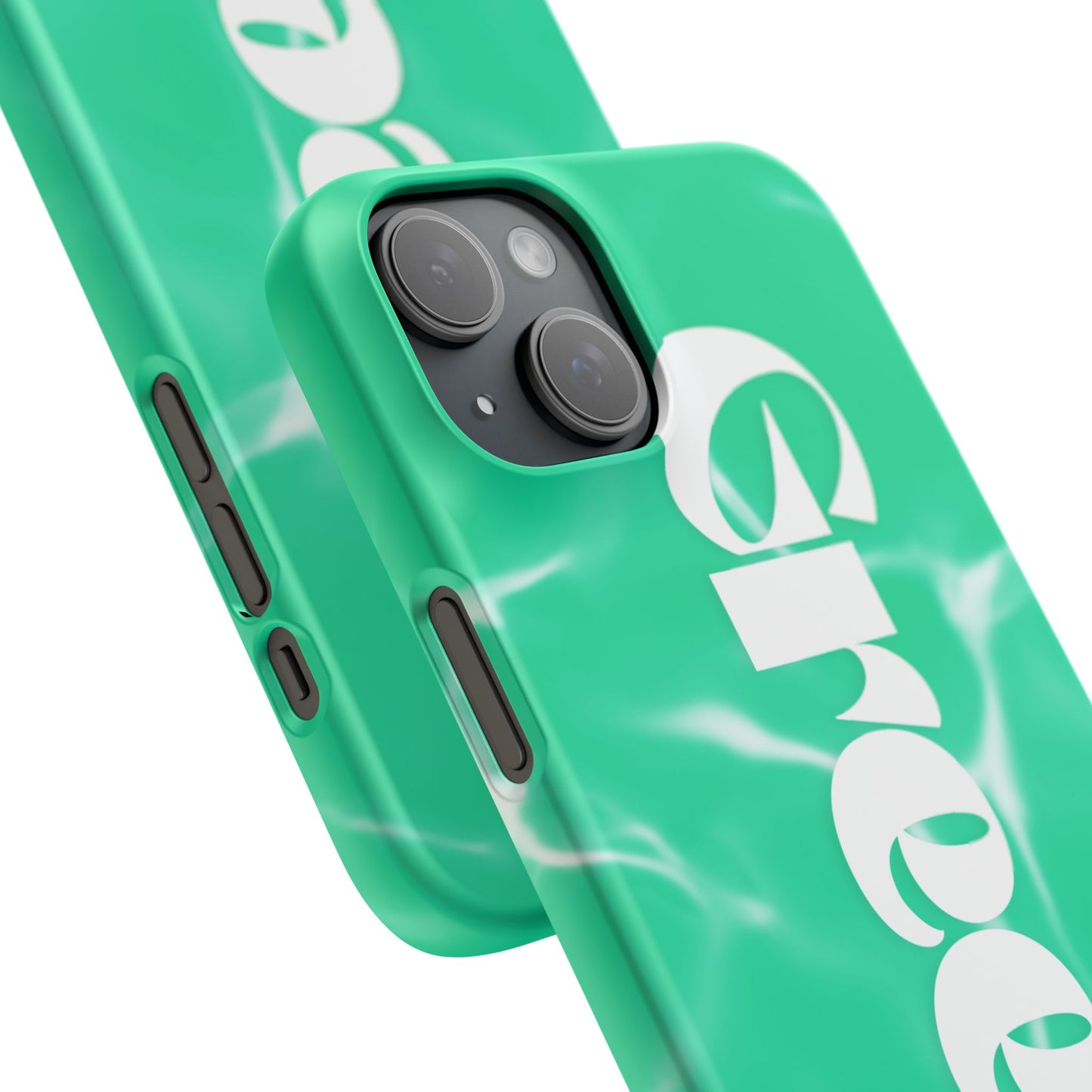 Aqua Pool Vibe Snap Case, Tropical Phone Cover, Summer Accessory, Trendy Gift for Friends, Beach Lover's Essential