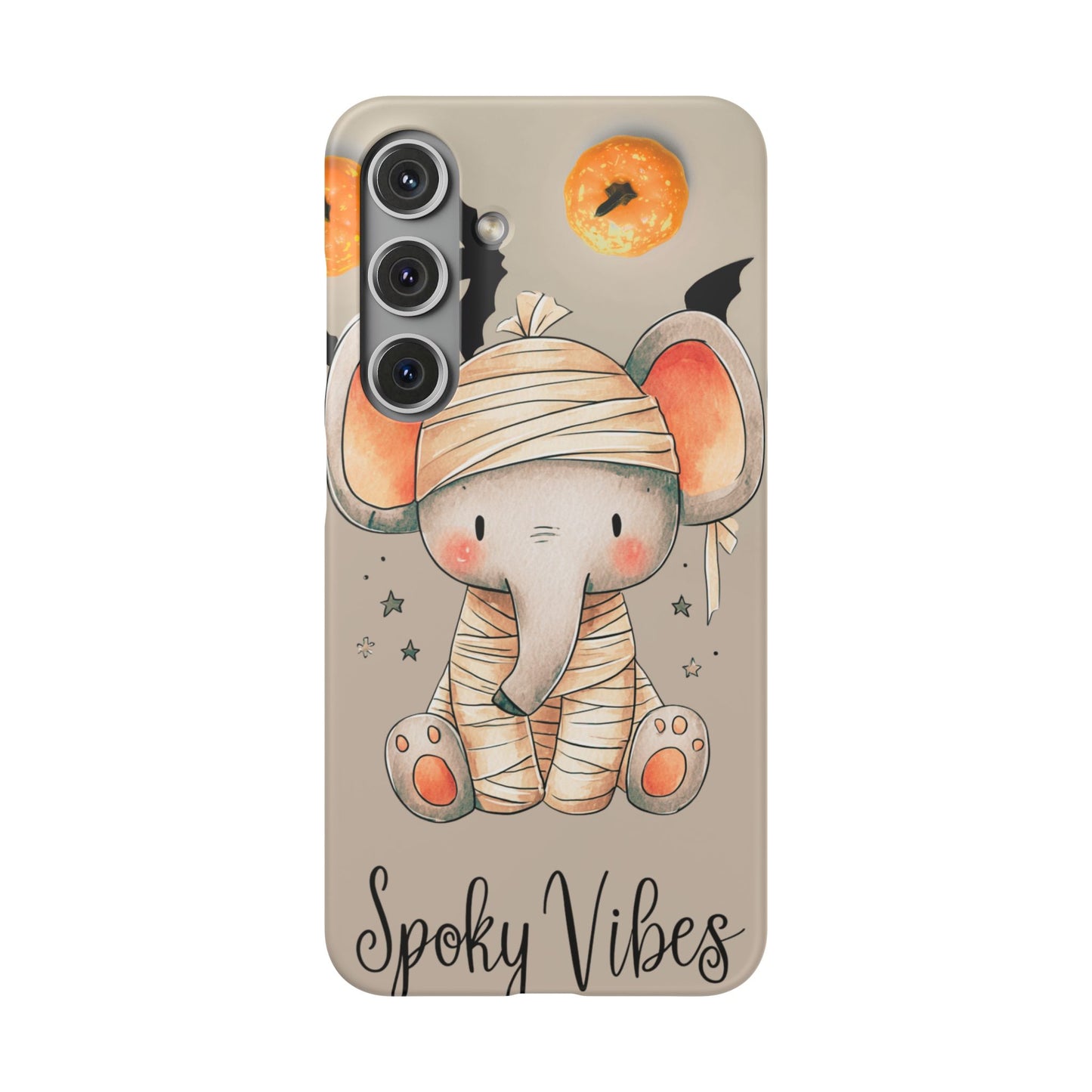 Halloween Vibe Elephant Snap Case for iPhone and Samsung