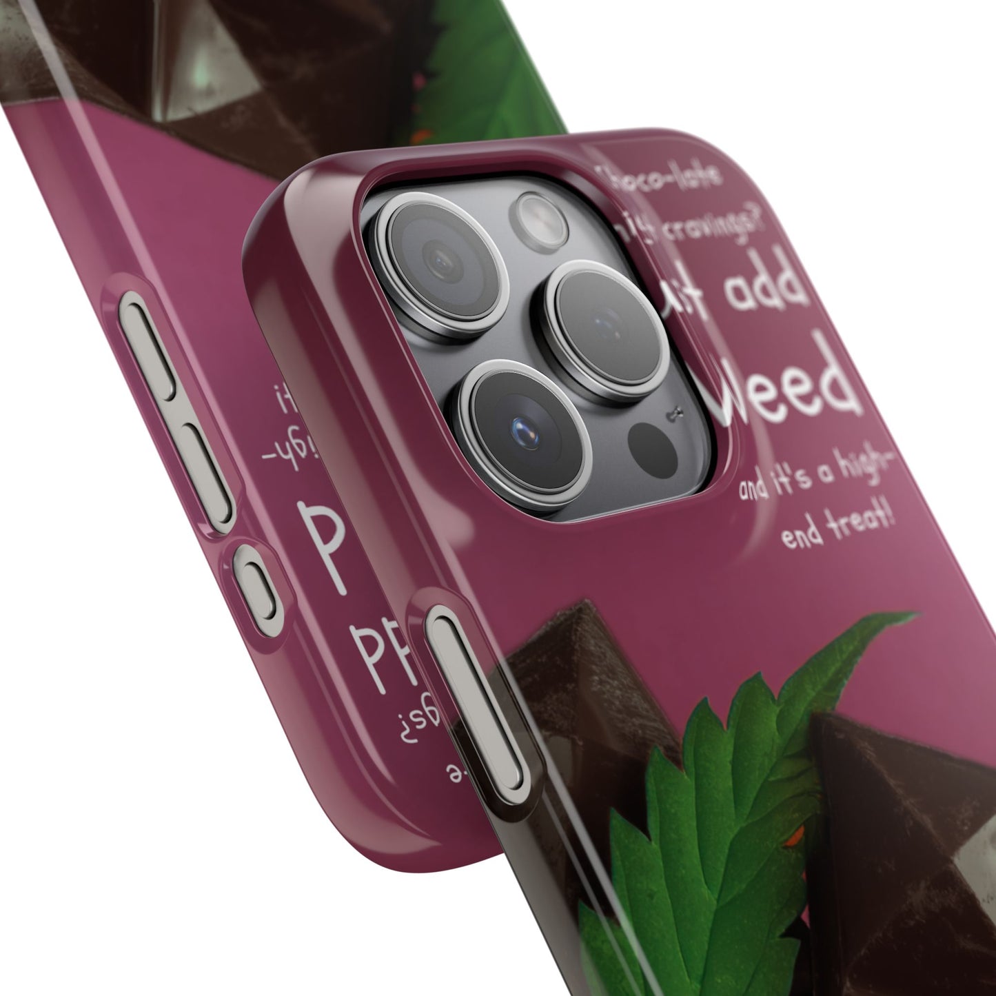 High-End Treat Snap Cases for Weed Enthusiasts Iphone and Samsung Phone Cover