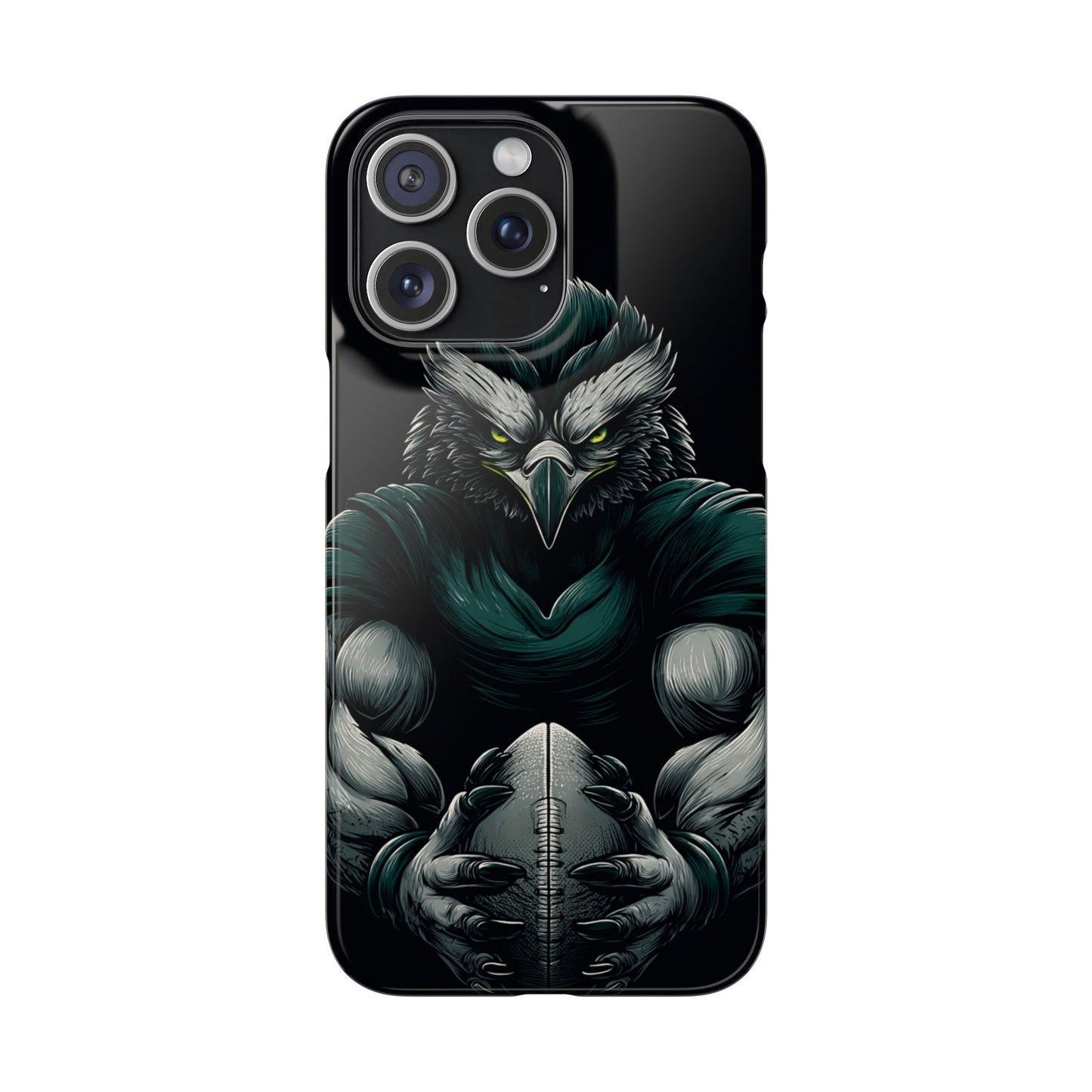Philadelphia Eagles Art Snap Case, NFL Phone Cover, Sports Fan Gift, Football Team Accessories, Protective Cell Phone Shell