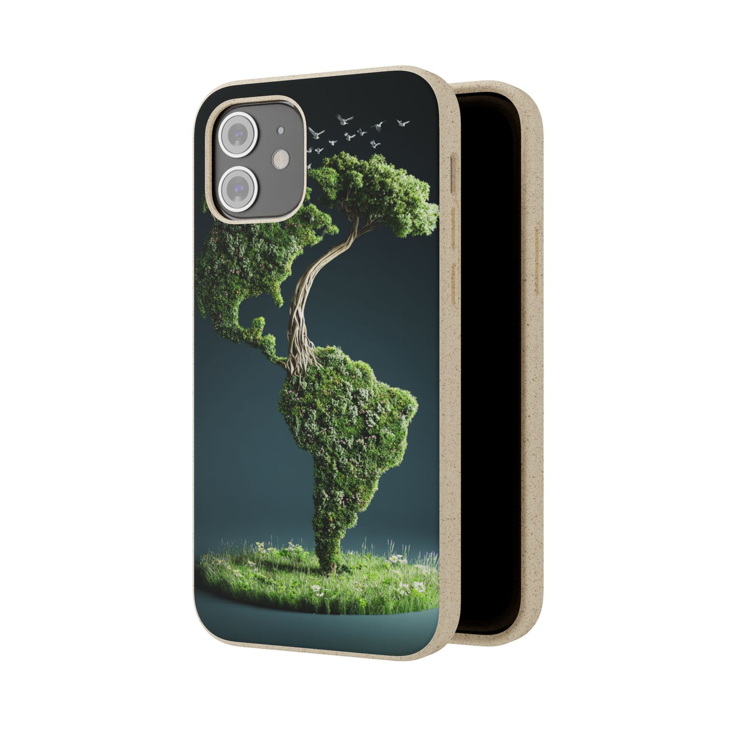 Eco-Friendly Phone Case | Biodegradable Cases for Nature Lovers, Sustainable Gift, Earth Day, Green Living, Eco-Conscious