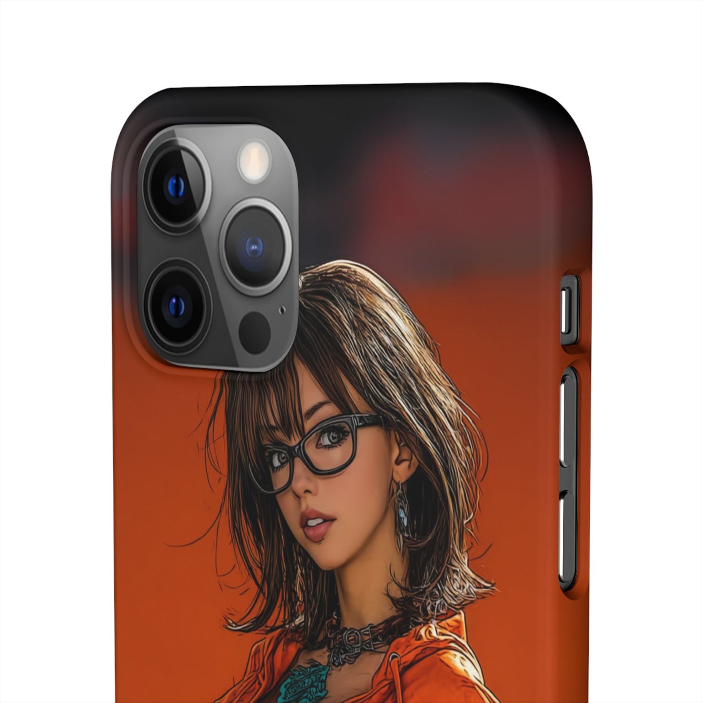 Velma Dinkley Cleveland Browns Fan Snap Cases, Phone Cover, Cartoon Style Art, Custom Case, Protective Shell