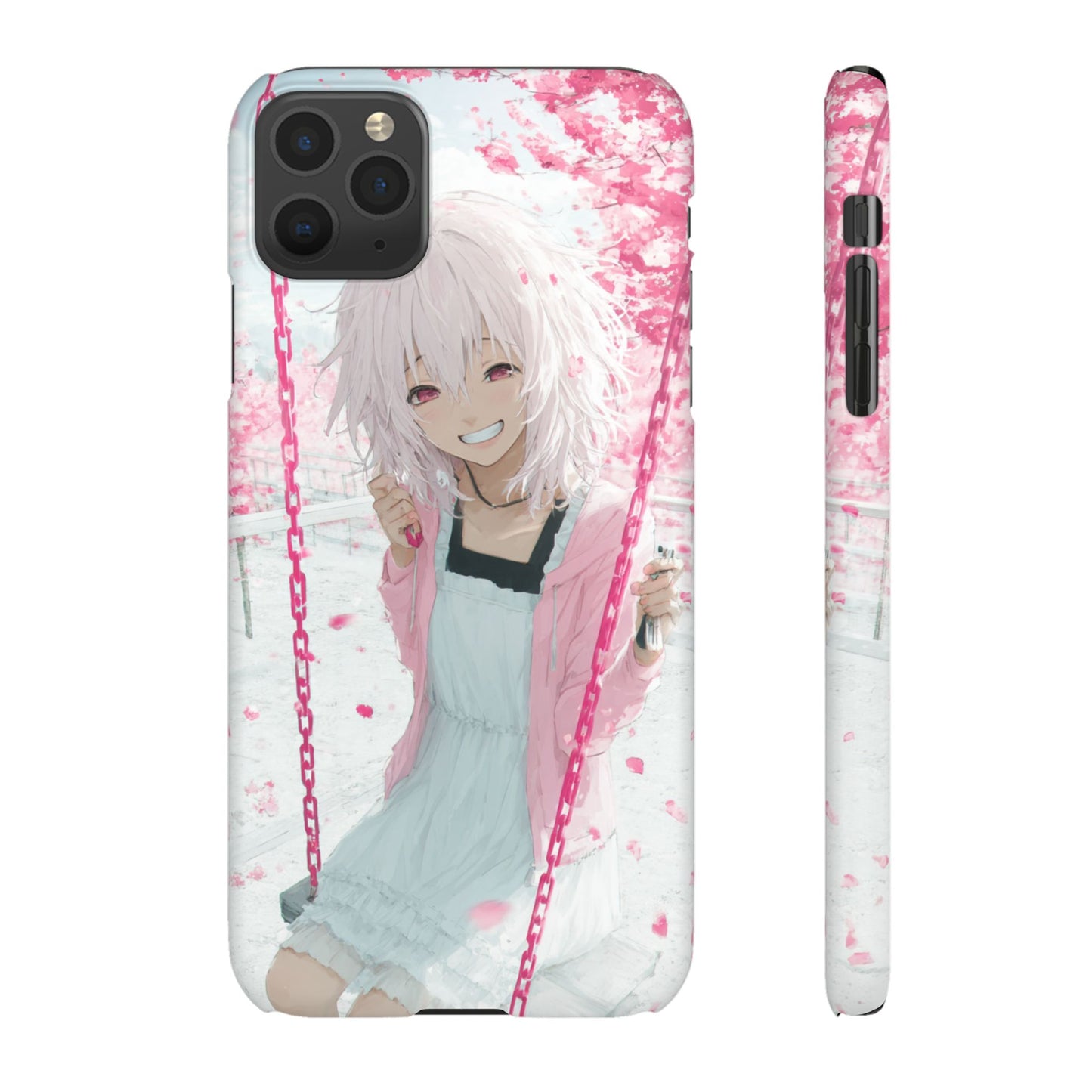 Anime Character Snap Cases for Phone, Cute Aesthetic Phone Cover, Gifts for Otaku, Floral Design, Unique Phone Cases