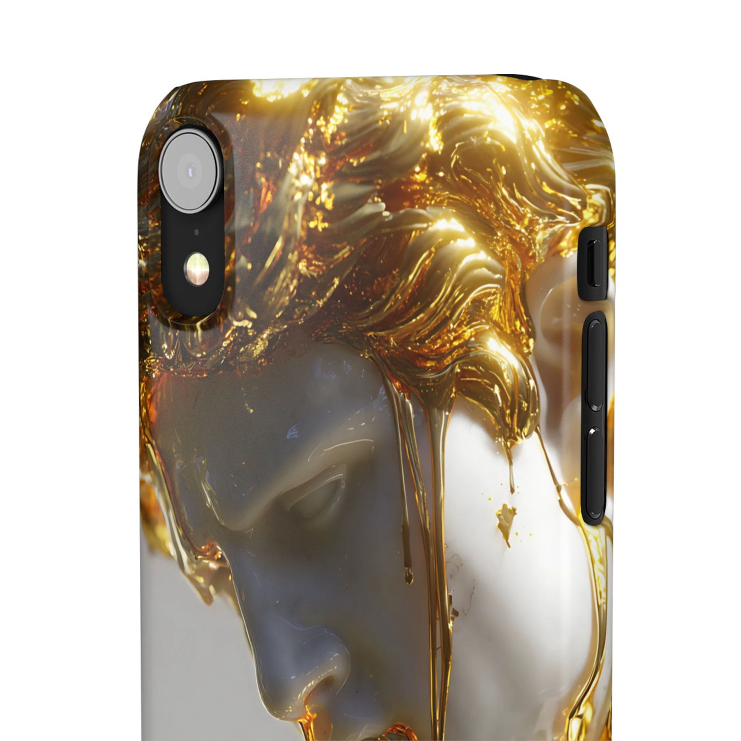 Gold Goddess Art Snap Case, Artistic Phone Cover, Unique Phone Accessory, Gift for Art Lovers, Stylish Protection