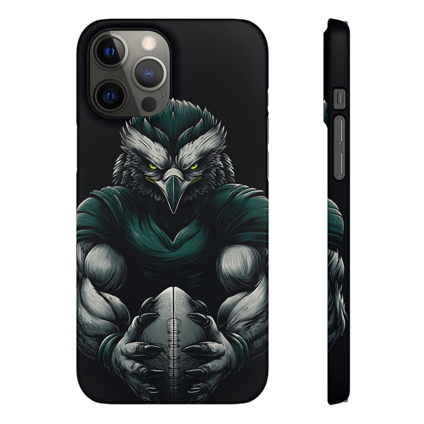 Philadelphia Eagles Art Snap Case, NFL Phone Cover, Sports Fan Gift, Football Team Accessories, Protective Cell Phone Shell