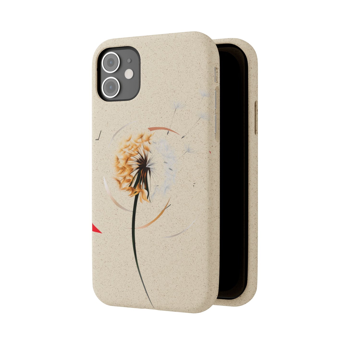 Plastic Free Eco-Friendly Phone Cases with Floral Design Sustainable Gift for Iphone and Samsungs
