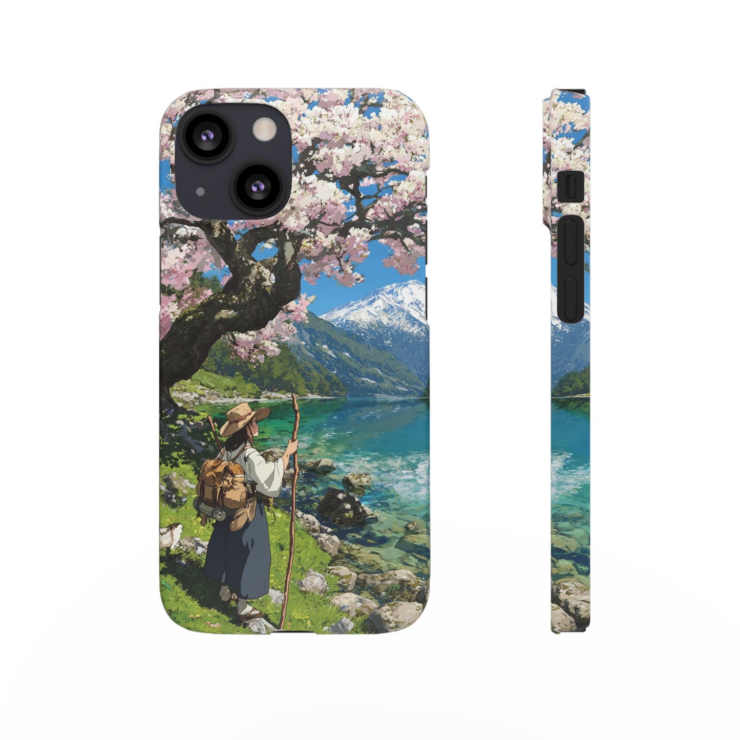 Nature-Inspired Snap Cases for Phone Protection, Floral Phone Covers, Cherry Blossom Aesthetic, Gifts for Nature Lovers, Spring Accessories