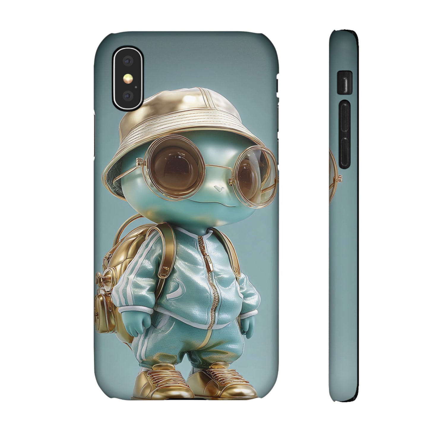 Trendy Character Snap Case for Phone, Cute Phone Cover, Gift for Kids, Cartoon Style Gadget Accessory, Fun Phone Protection