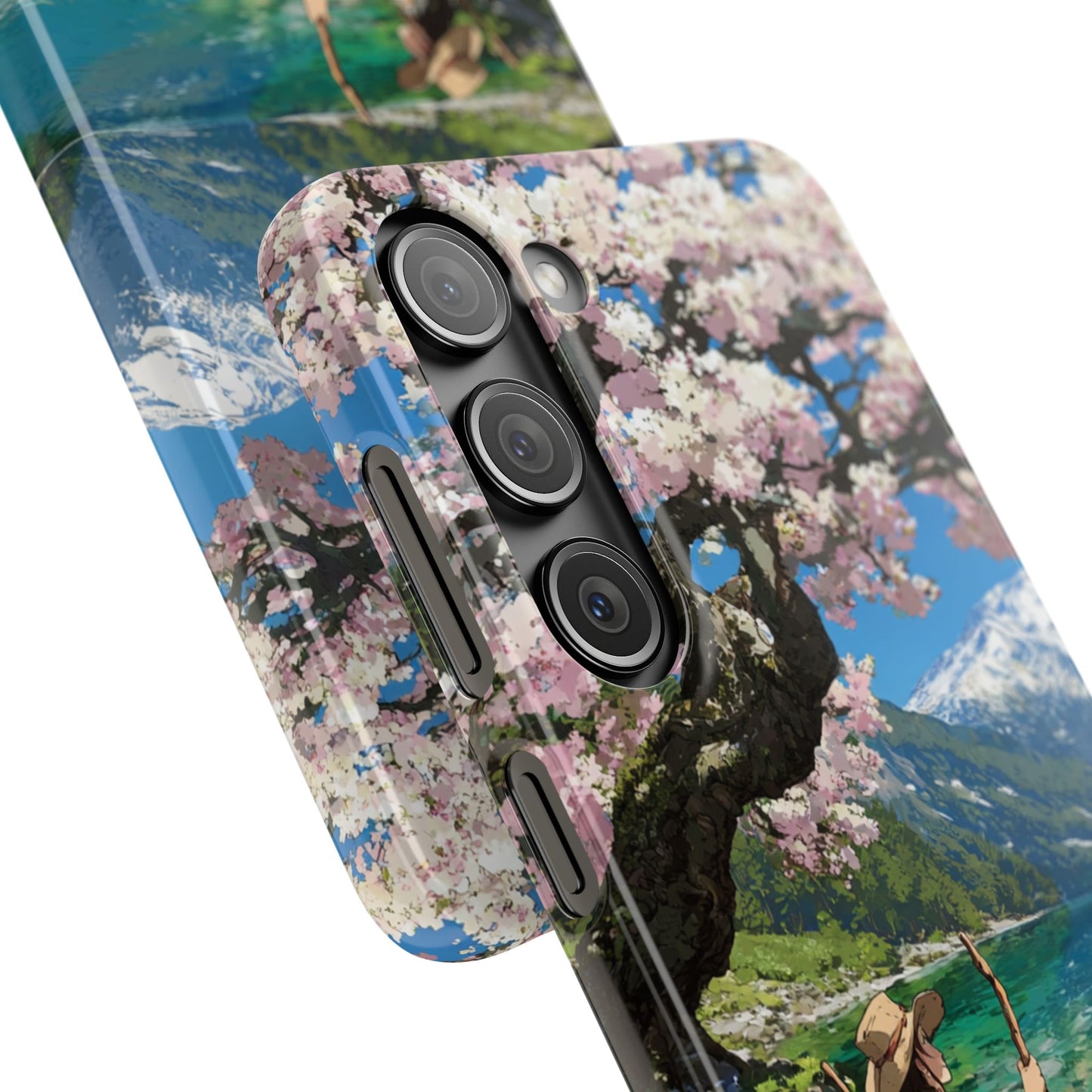 Nature-Inspired Snap Cases for Phone Protection, Floral Phone Covers, Cherry Blossom Aesthetic, Gifts for Nature Lovers, Spring Accessories
