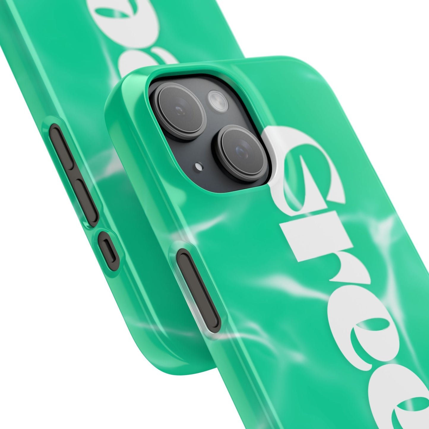 Aqua Pool Vibe Snap Case, Tropical Phone Cover, Summer Accessory, Trendy Gift for Friends, Beach Lover's Essential
