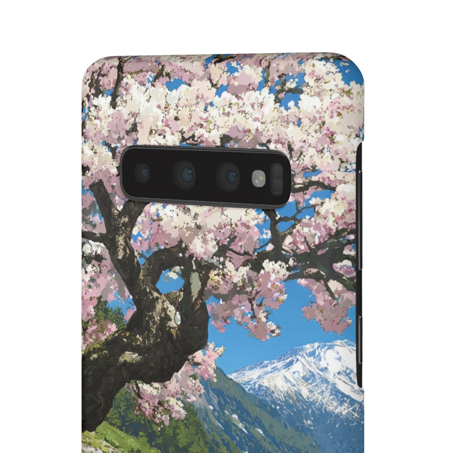 Nature-Inspired Snap Cases for Phone Protection, Floral Phone Covers, Cherry Blossom Aesthetic, Gifts for Nature Lovers, Spring Accessories