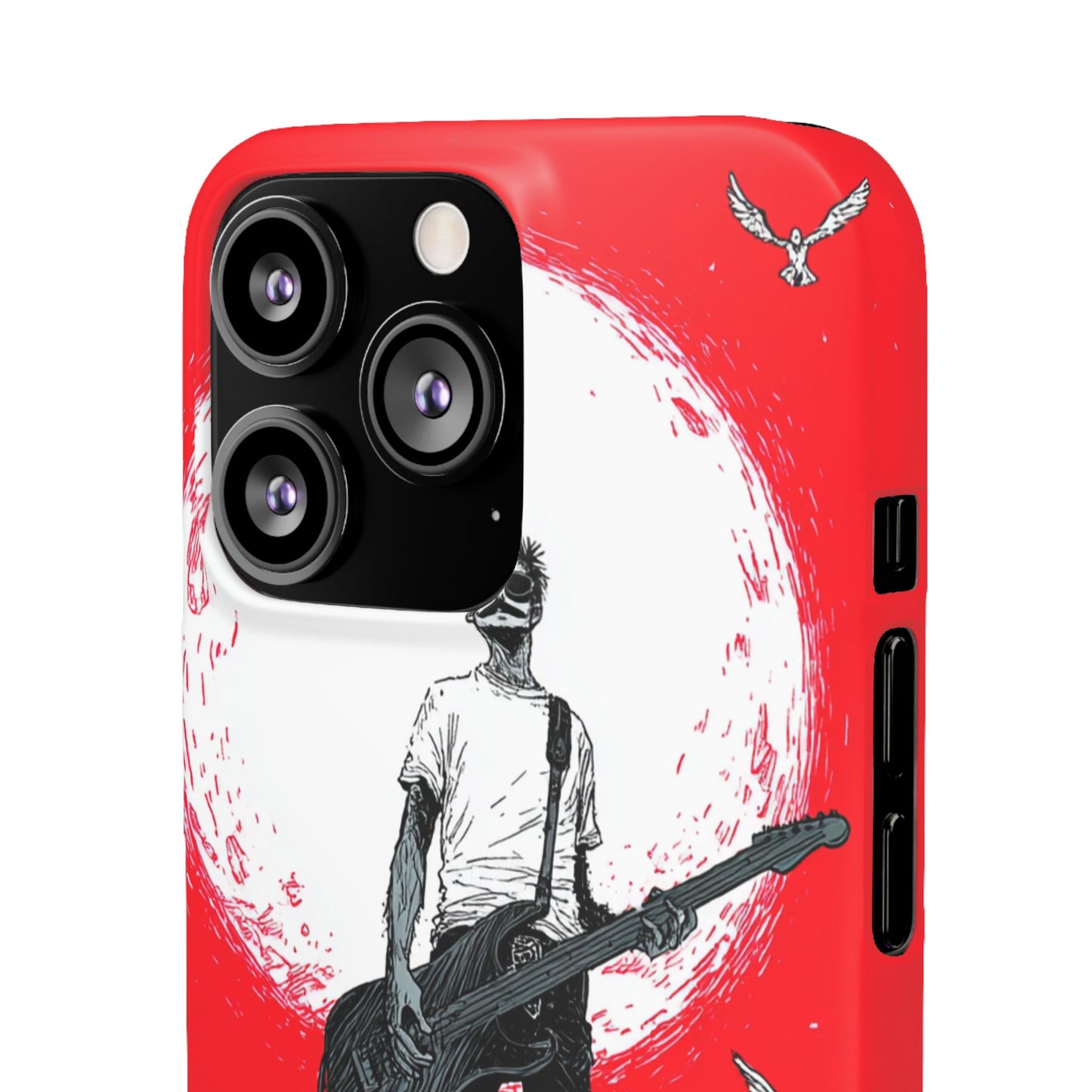 Rock & Roll Snap Cases - Music Lover's Phone Protection, Edgy Art, Gift for Guitarists, Cool Accessory for Teens