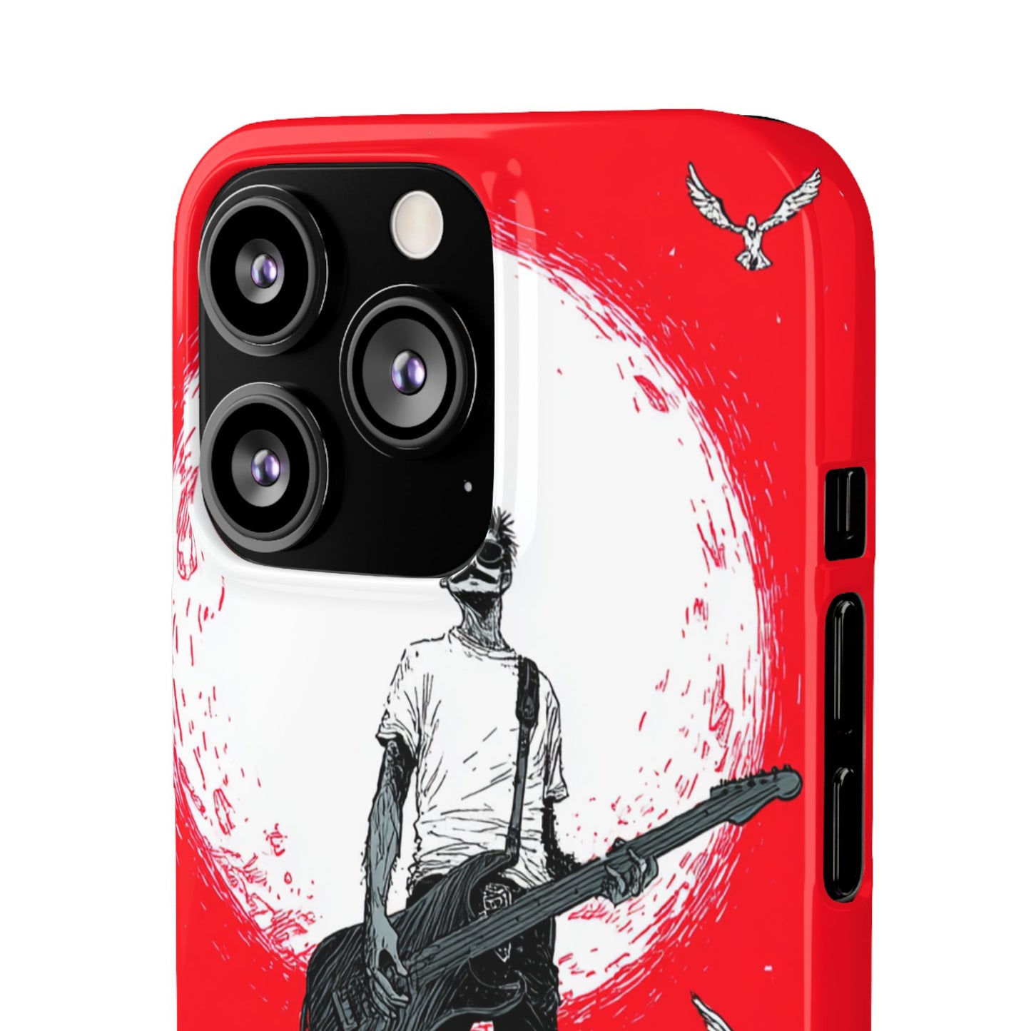 Rock & Roll Snap Cases - Music Lover's Phone Protection, Edgy Art, Gift for Guitarists, Cool Accessory for Teens