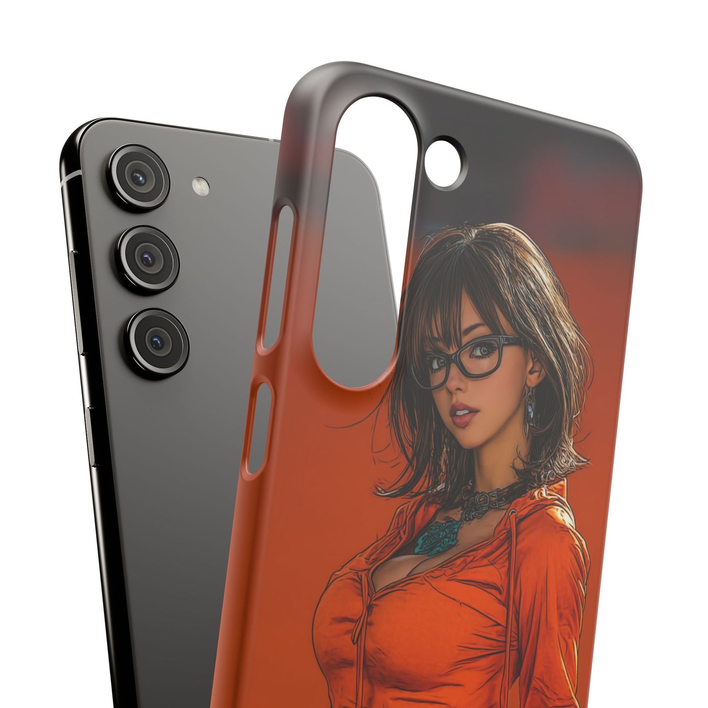 Velma Dinkley Cleveland Browns Fan Snap Cases, Phone Cover, Cartoon Style Art, Custom Case, Protective Shell