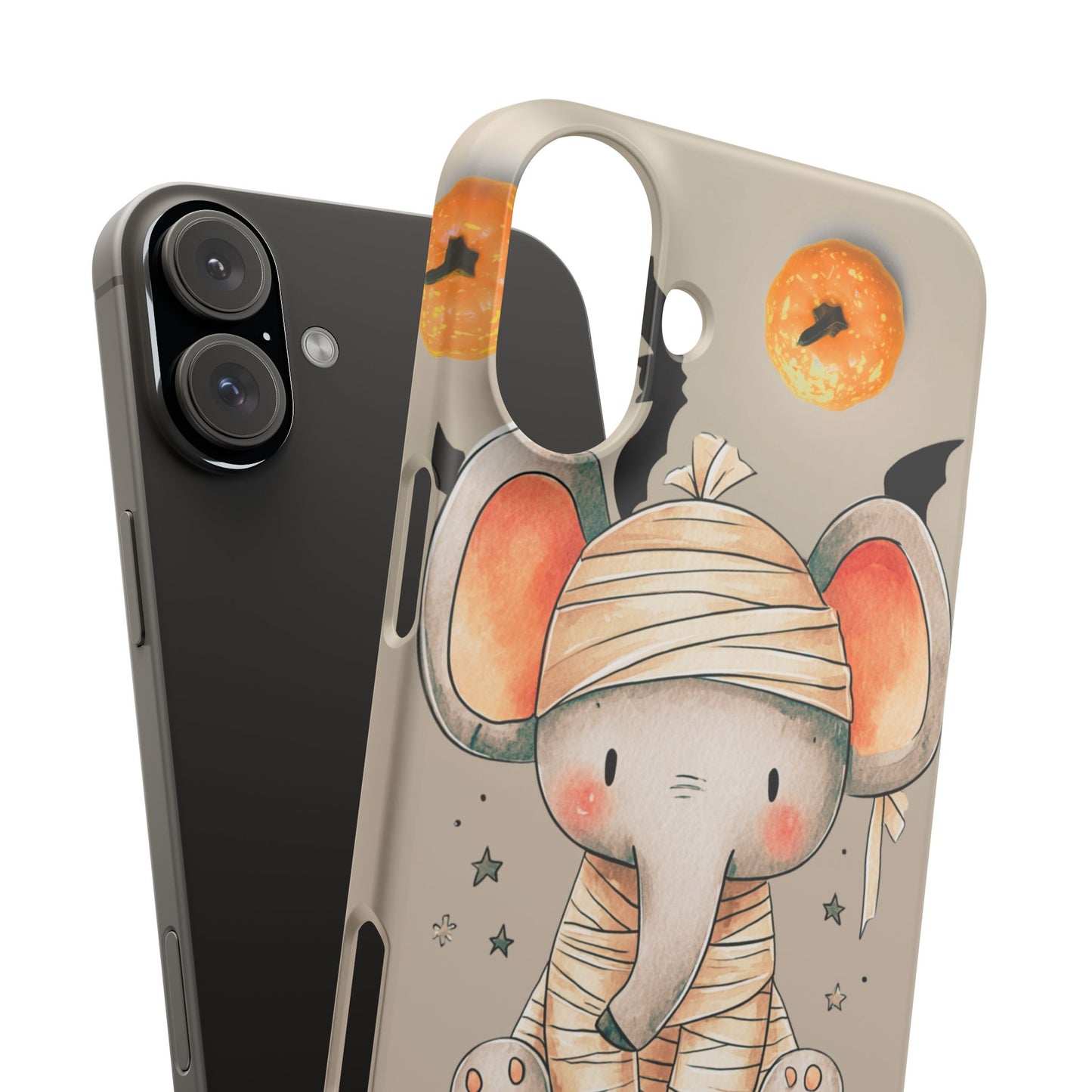 Halloween Vibe Elephant Snap Case for iPhone and Samsung