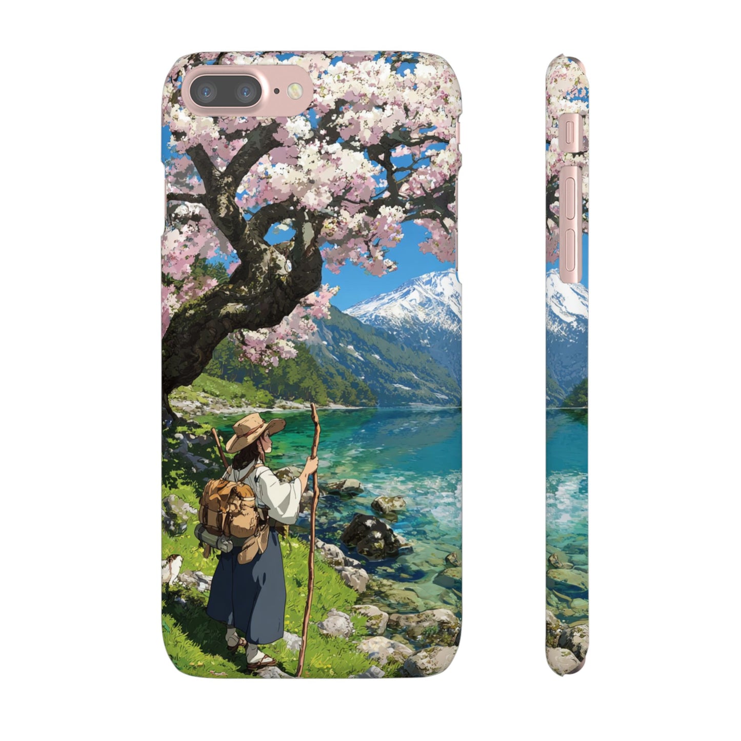 Nature-Inspired Snap Cases for Phone Protection, Floral Phone Covers, Cherry Blossom Aesthetic, Gifts for Nature Lovers, Spring Accessories