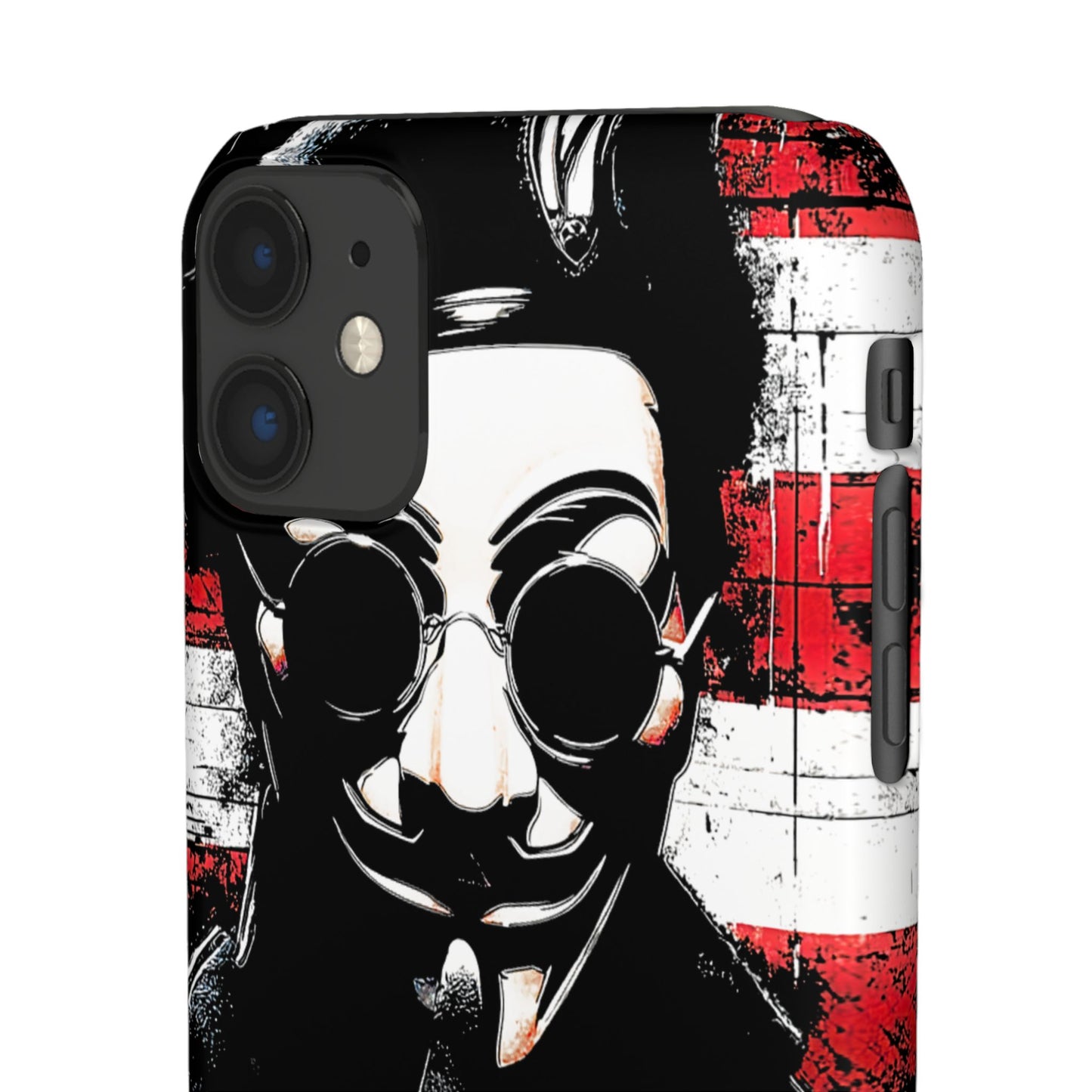 Anonimous & Guy Fawkes Art Snap Case and Protective Phone Cover For iPhone and Samsung