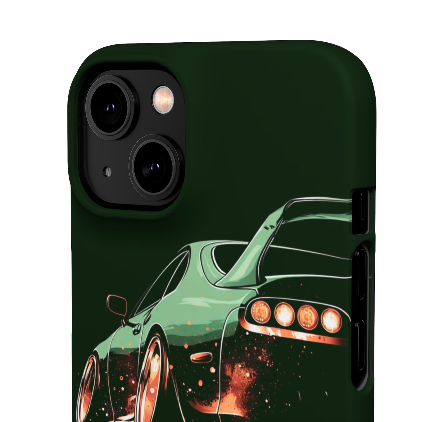 A80 MK4 Green Supra Art Snap Case and Protective Phone Cover For iPhone and Samsung