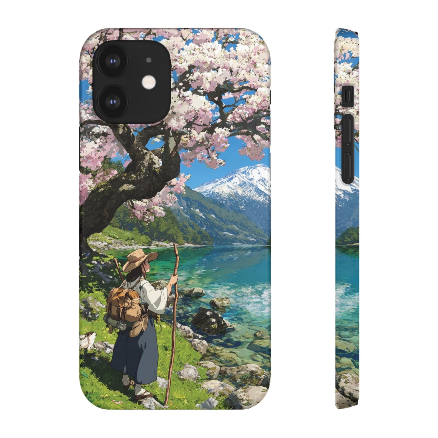 Nature-Inspired Snap Cases for Phone Protection, Floral Phone Covers, Cherry Blossom Aesthetic, Gifts for Nature Lovers, Spring Accessories