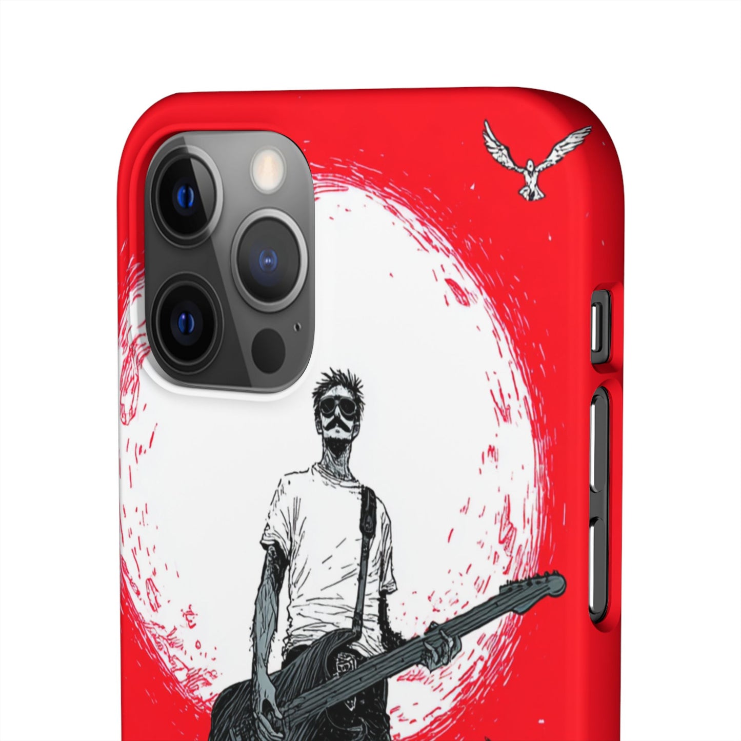 Rock & Roll Snap Cases - Music Lover's Phone Protection, Edgy Art, Gift for Guitarists, Cool Accessory for Teens