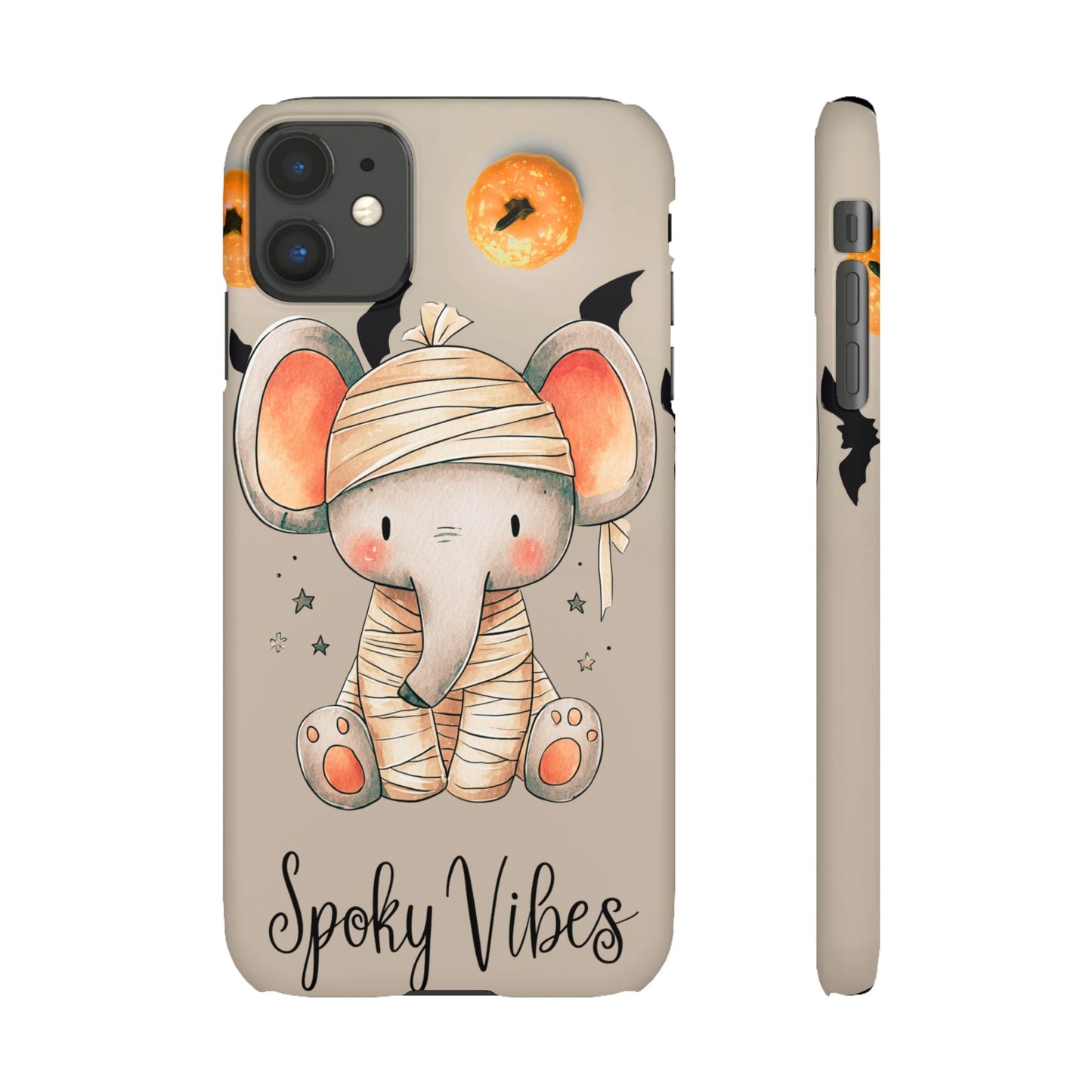 Halloween Vibe Elephant Snap Case for iPhone and Samsung