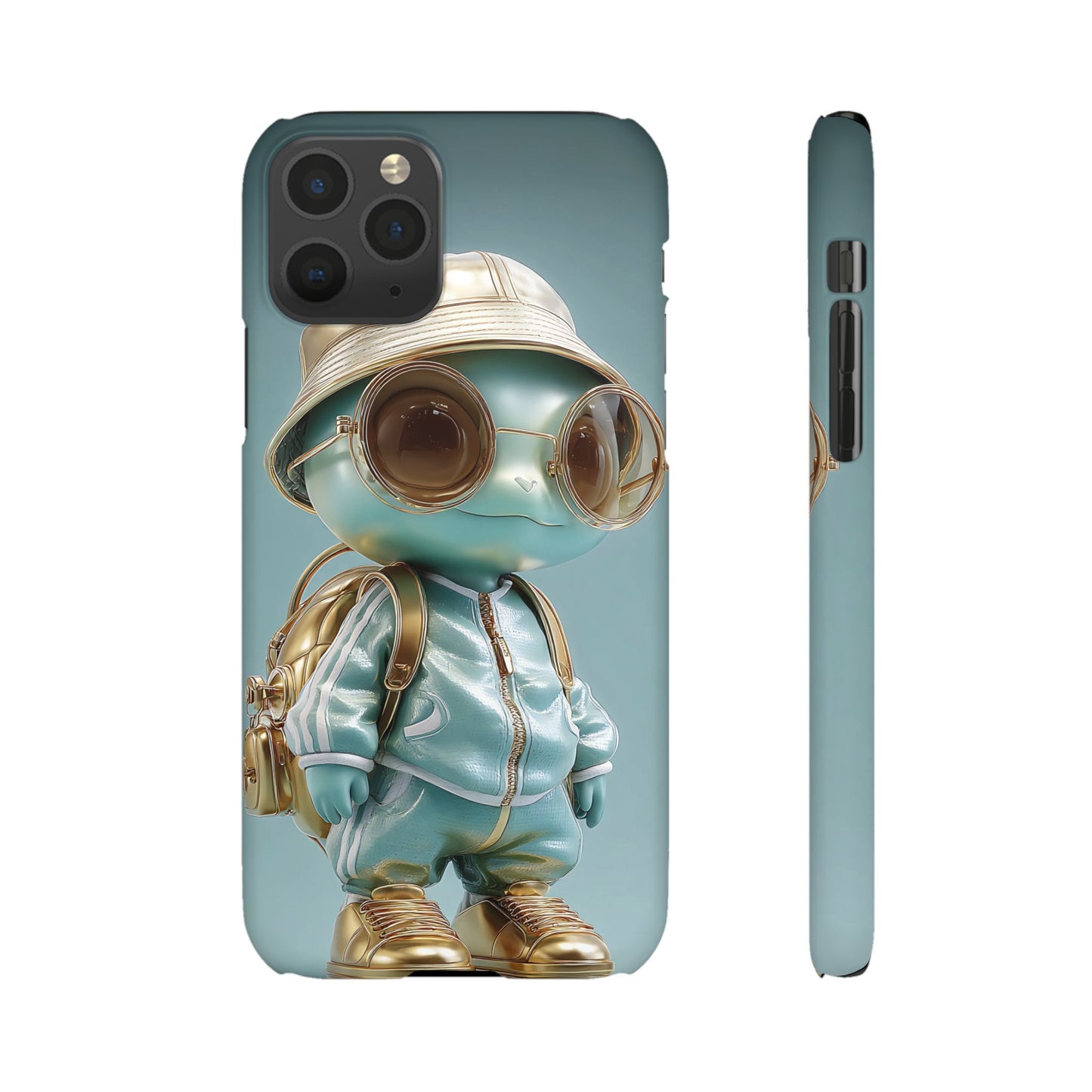 Trendy Character Snap Case for Phone, Cute Phone Cover, Gift for Kids, Cartoon Style Gadget Accessory, Fun Phone Protection