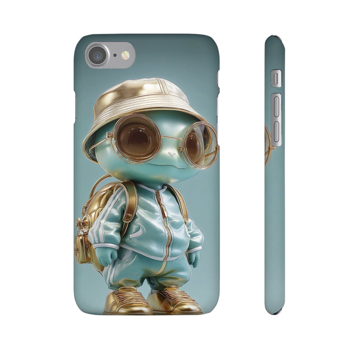 Trendy Character Snap Case for Phone, Cute Phone Cover, Gift for Kids, Cartoon Style Gadget Accessory, Fun Phone Protection