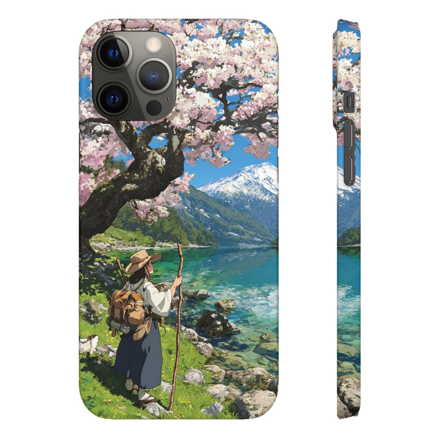 Nature-Inspired Snap Cases for Phone Protection, Floral Phone Covers, Cherry Blossom Aesthetic, Gifts for Nature Lovers, Spring Accessories