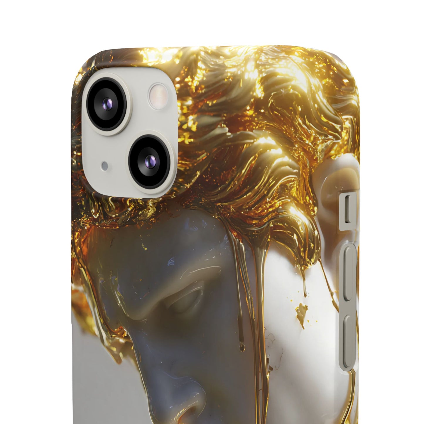 Gold Goddess Art Snap Case, Artistic Phone Cover, Unique Phone Accessory, Gift for Art Lovers, Stylish Protection