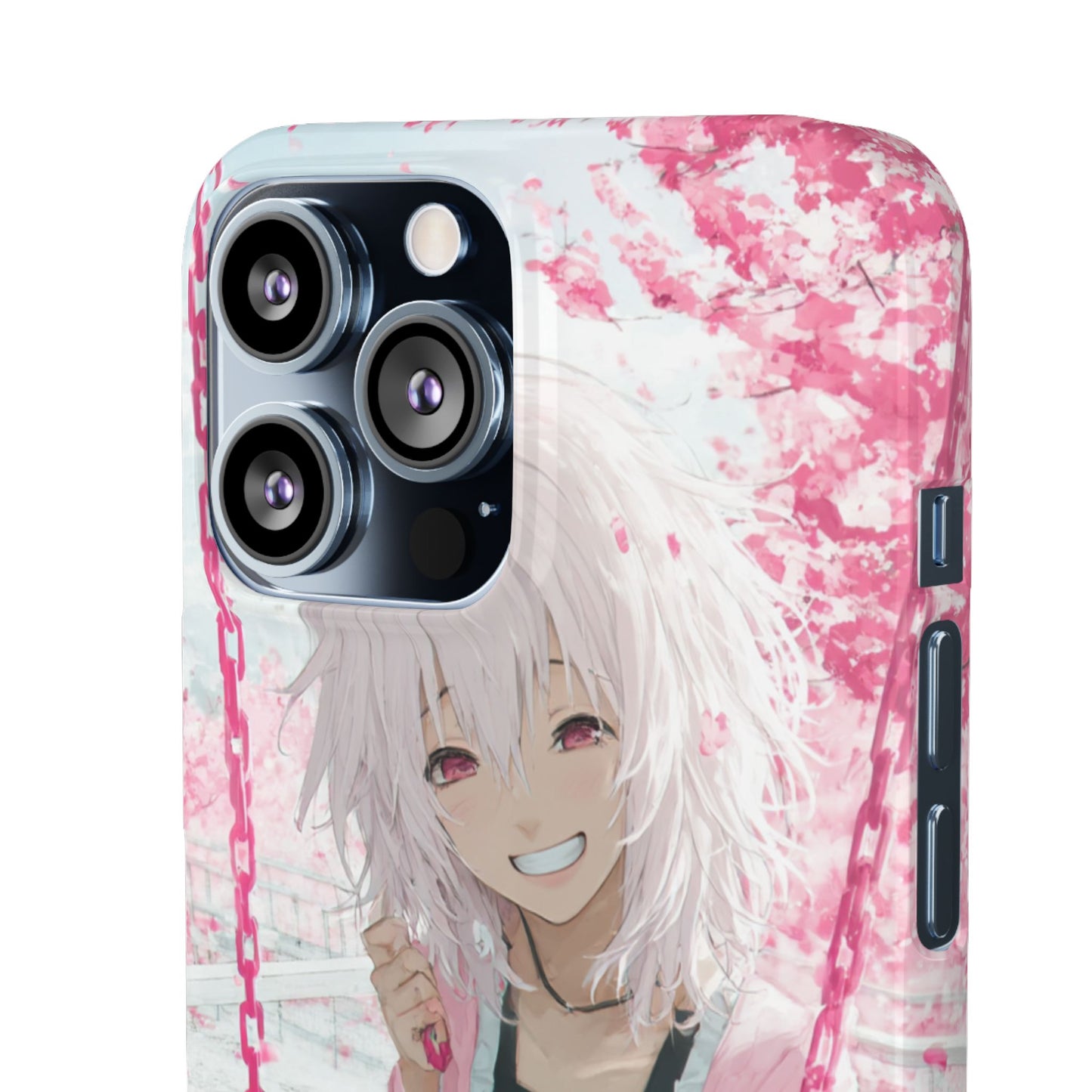 Anime Character Snap Cases for Phone, Cute Aesthetic Phone Cover, Gifts for Otaku, Floral Design, Unique Phone Cases
