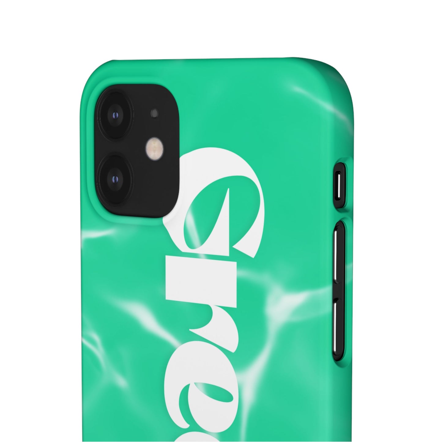 Aqua Pool Vibe Snap Case, Tropical Phone Cover, Summer Accessory, Trendy Gift for Friends, Beach Lover's Essential