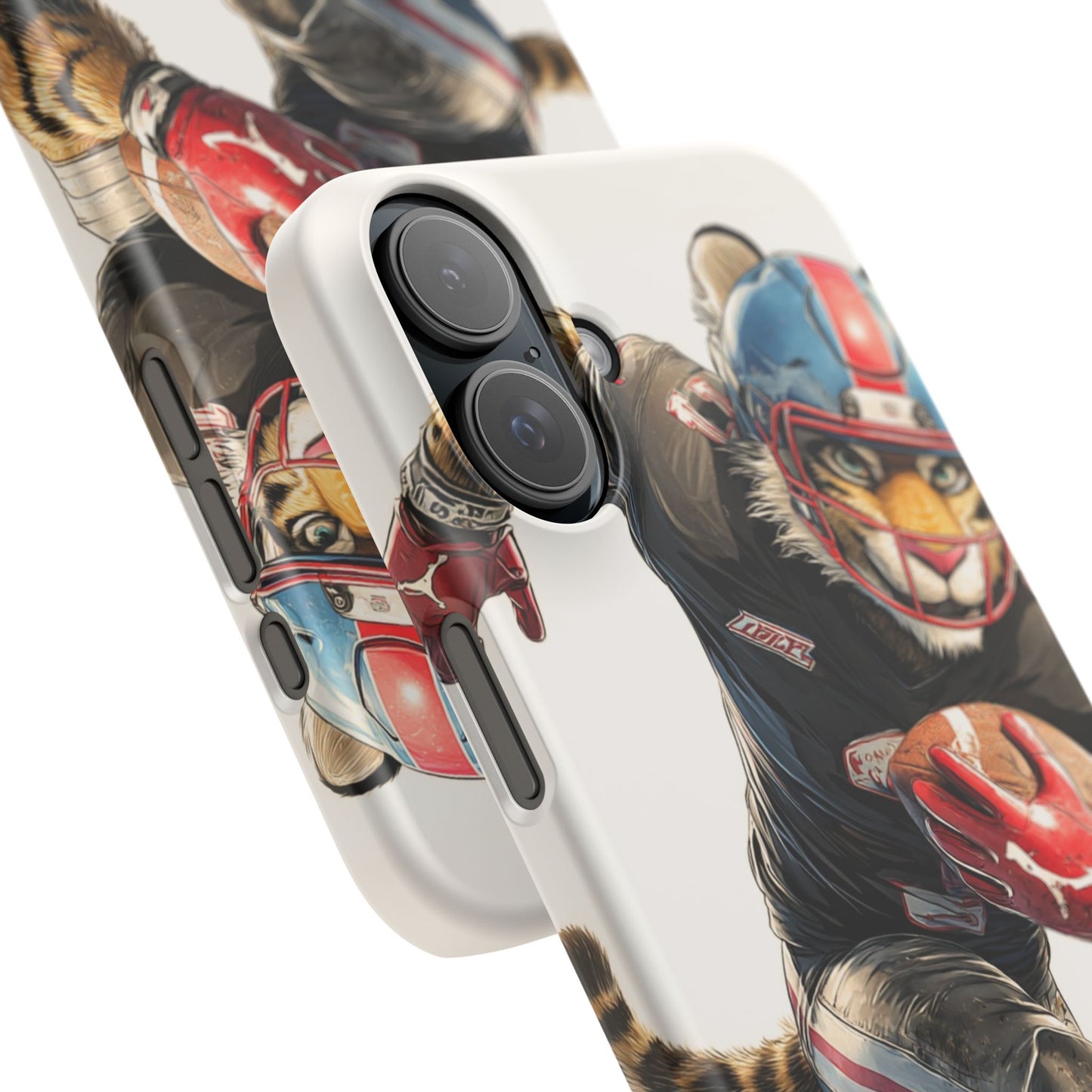 Sporty Animal Snap Cases for Phone, Unique Art, Gift for Sports Lovers, Fun Design for Gamers, iPhone Accessories