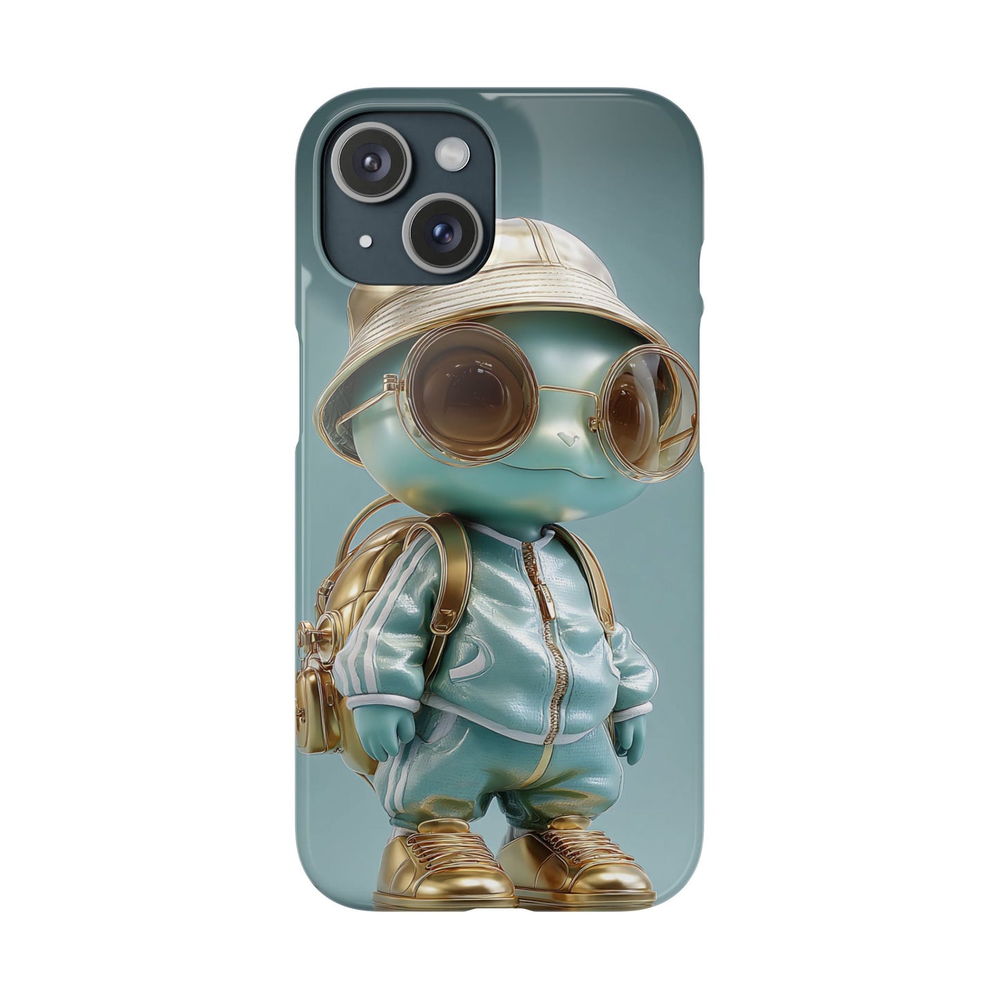 Trendy Character Snap Case for Phone, Cute Phone Cover, Gift for Kids, Cartoon Style Gadget Accessory, Fun Phone Protection