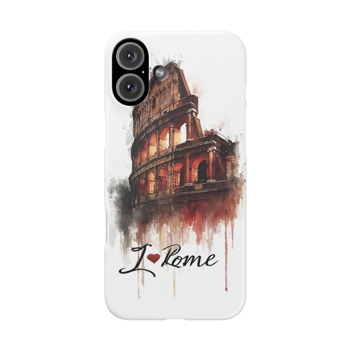 I Love Rome Snap Cases, Urban Phone Covers, Travel Accessories, Gift for Travelers, City Love Merch