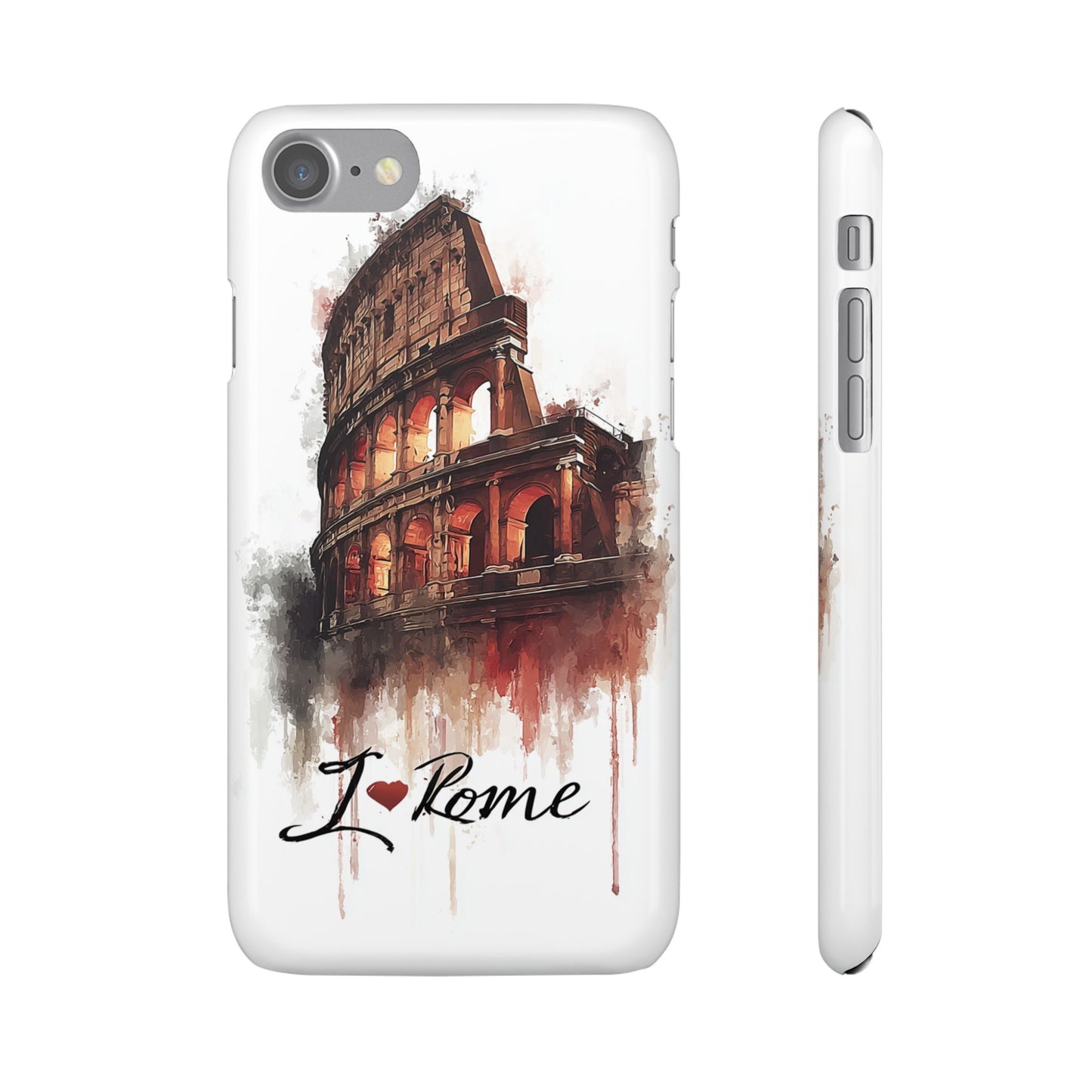 I Love Rome Snap Cases, Urban Phone Covers, Travel Accessories, Gift for Travelers, City Love Merch