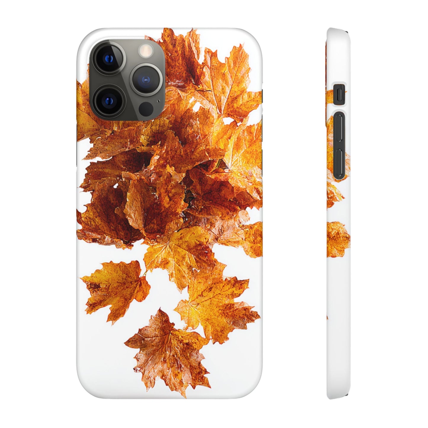 Autumn Leaf Phone Case | Fall Snap Cases, Phone Accessories, Nature Lover Gift, Seasonal Decor, Cozy Fall Vibes