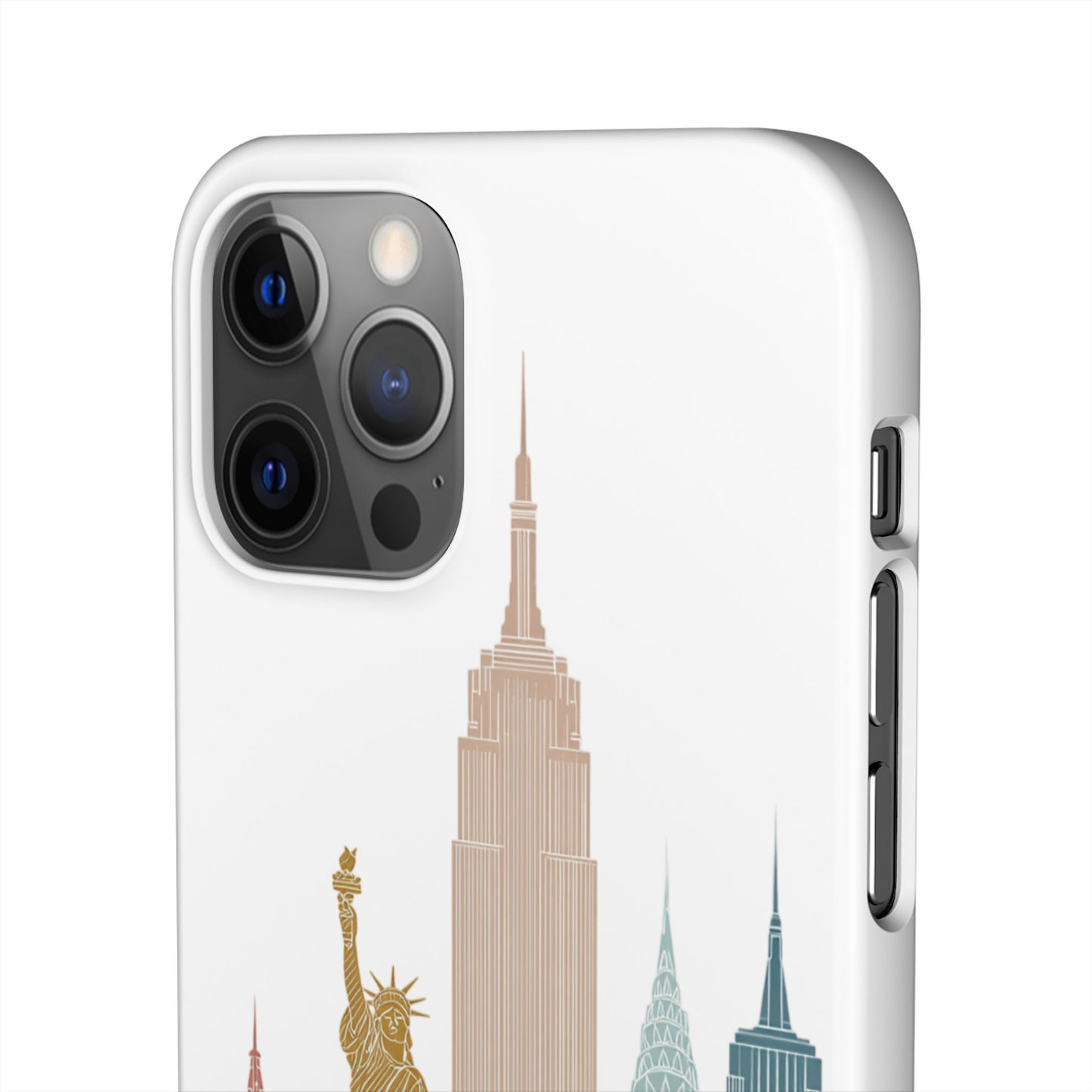 Stylish New York Snap Case, Urban Phone Cover, Cityscape Phone Case, Gift for Travelers, Trendy Protective Case