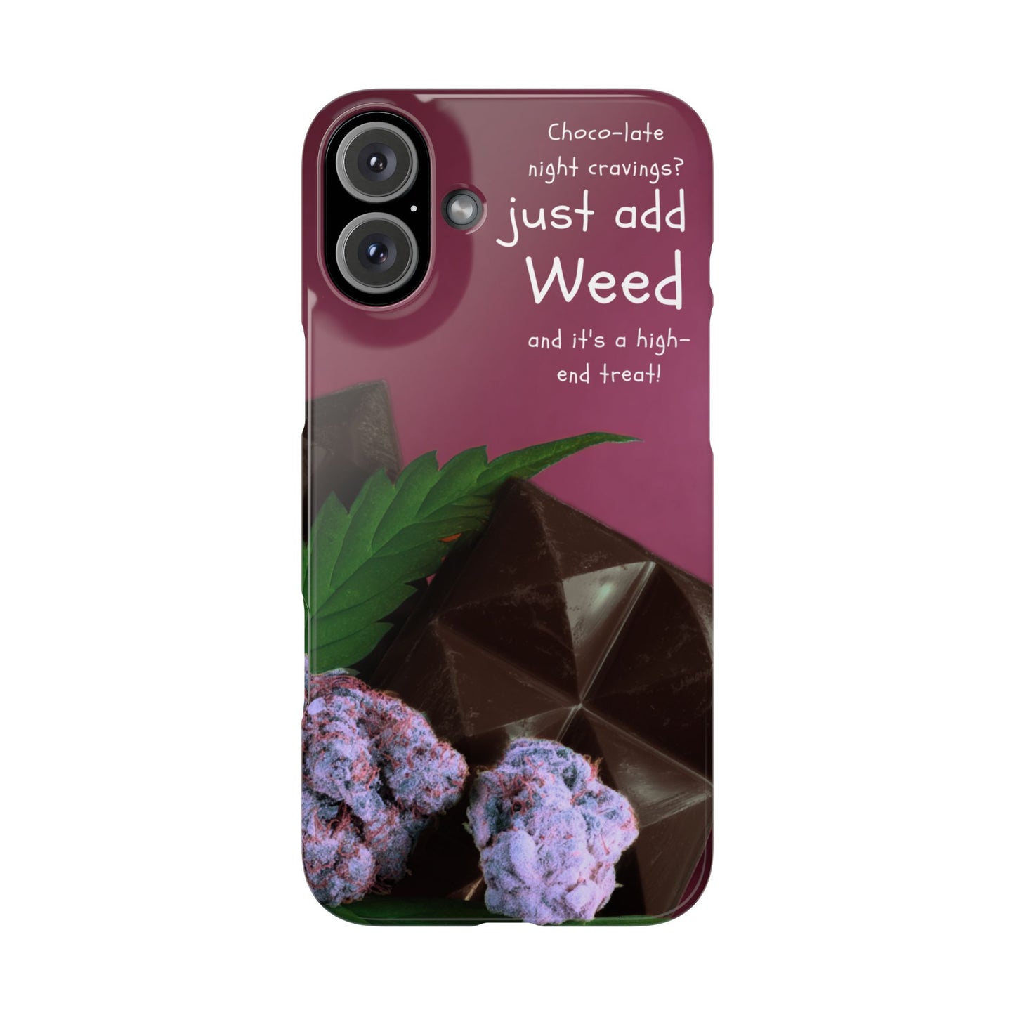 High-End Treat Snap Cases for Weed Enthusiasts Iphone and Samsung Phone Cover