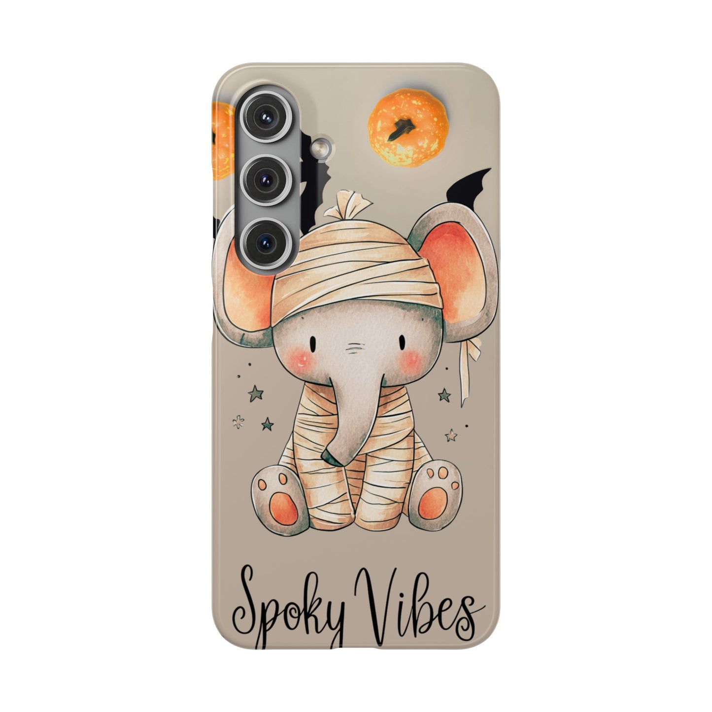 Halloween Vibe Elephant Snap Case for iPhone and Samsung