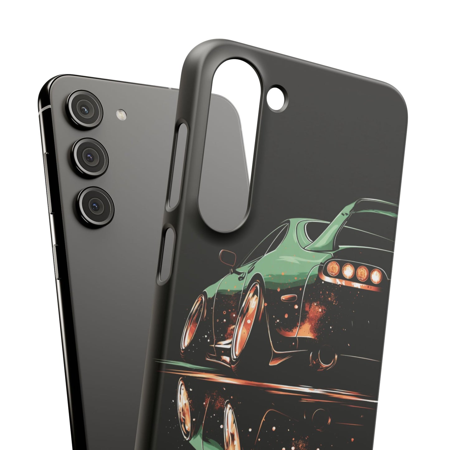 A80 MK4 Green Supra Art Snap Case and Protective Phone Cover For iPhone and Samsung